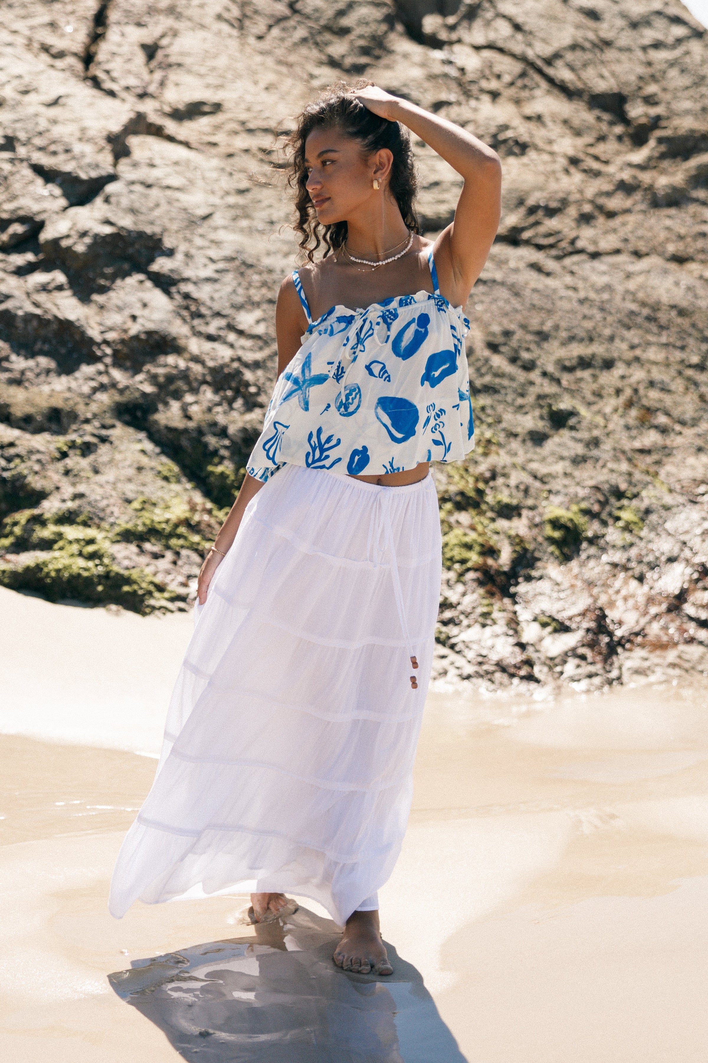 TOPS Airlie Top - Blue