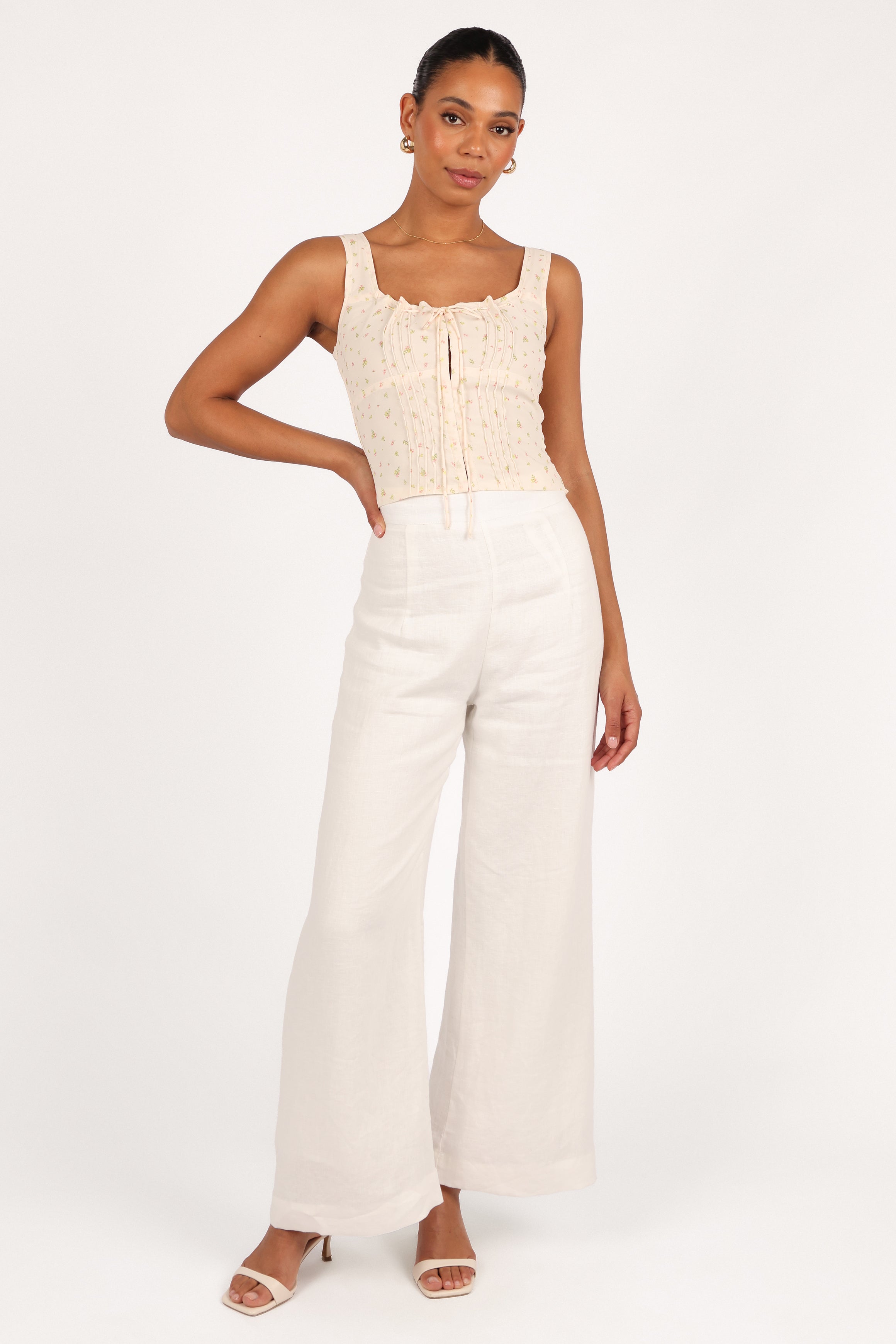 TOPS Alice Corset Top - Tiny Blooms