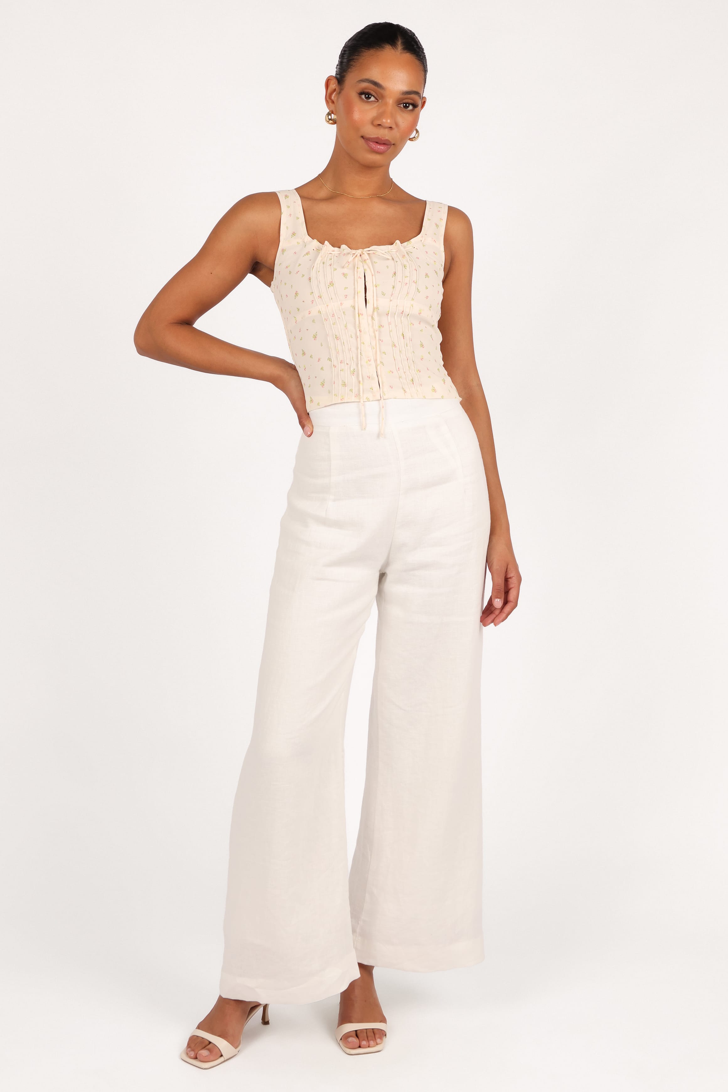 TOPS Alice Corset Top - Tiny Blooms