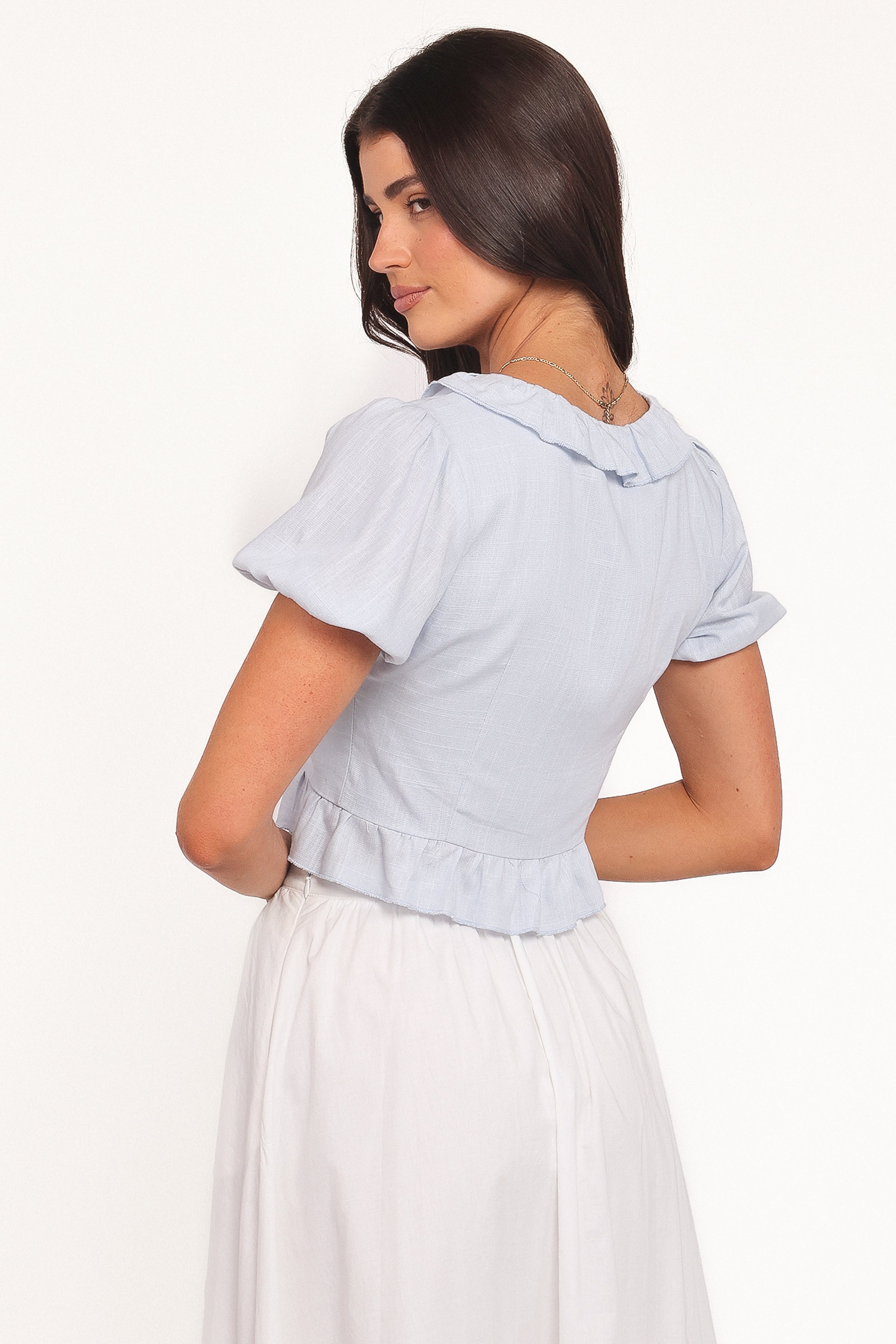 TOPS Andra Top - Light Blue