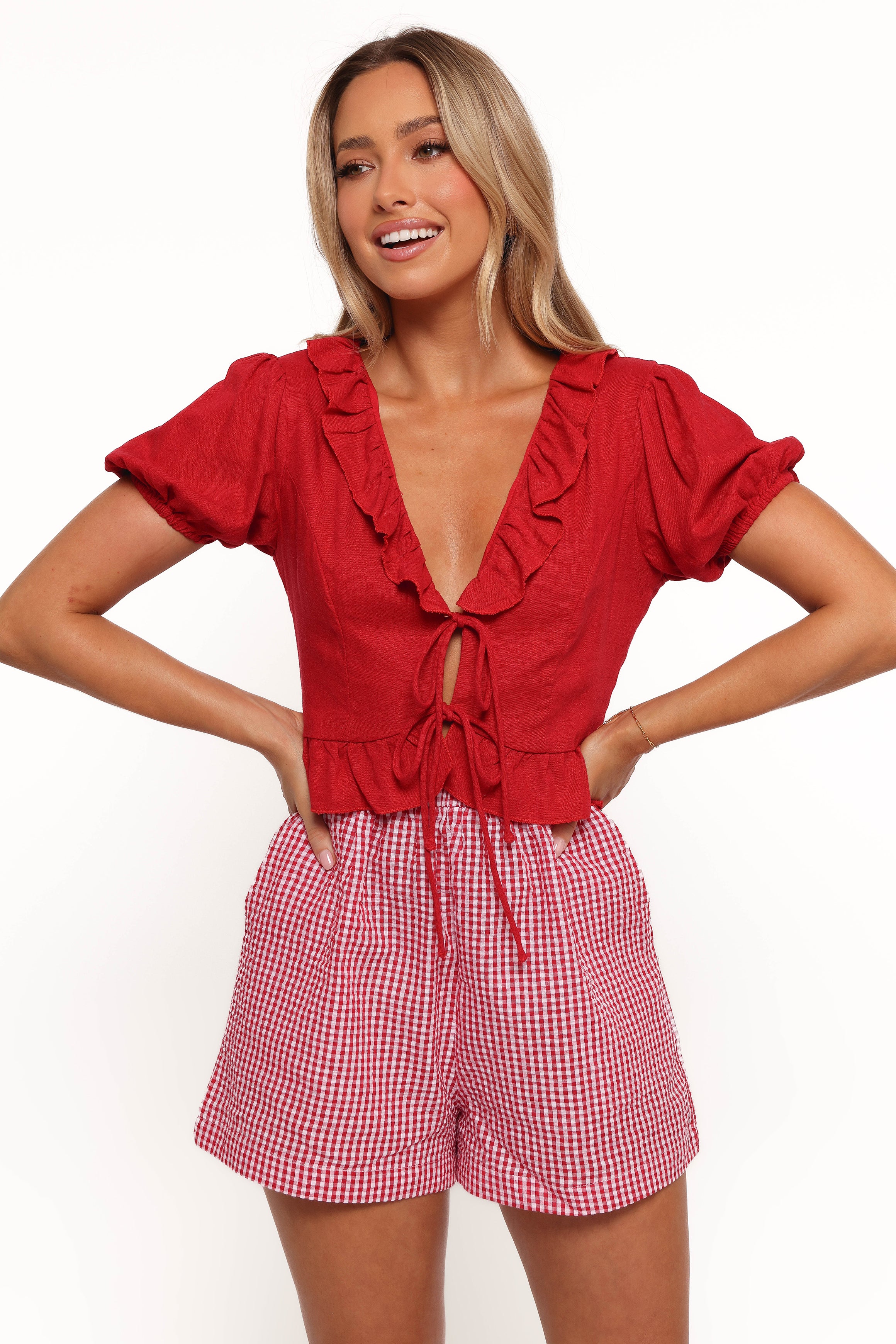 TOPS Andra Top - Red