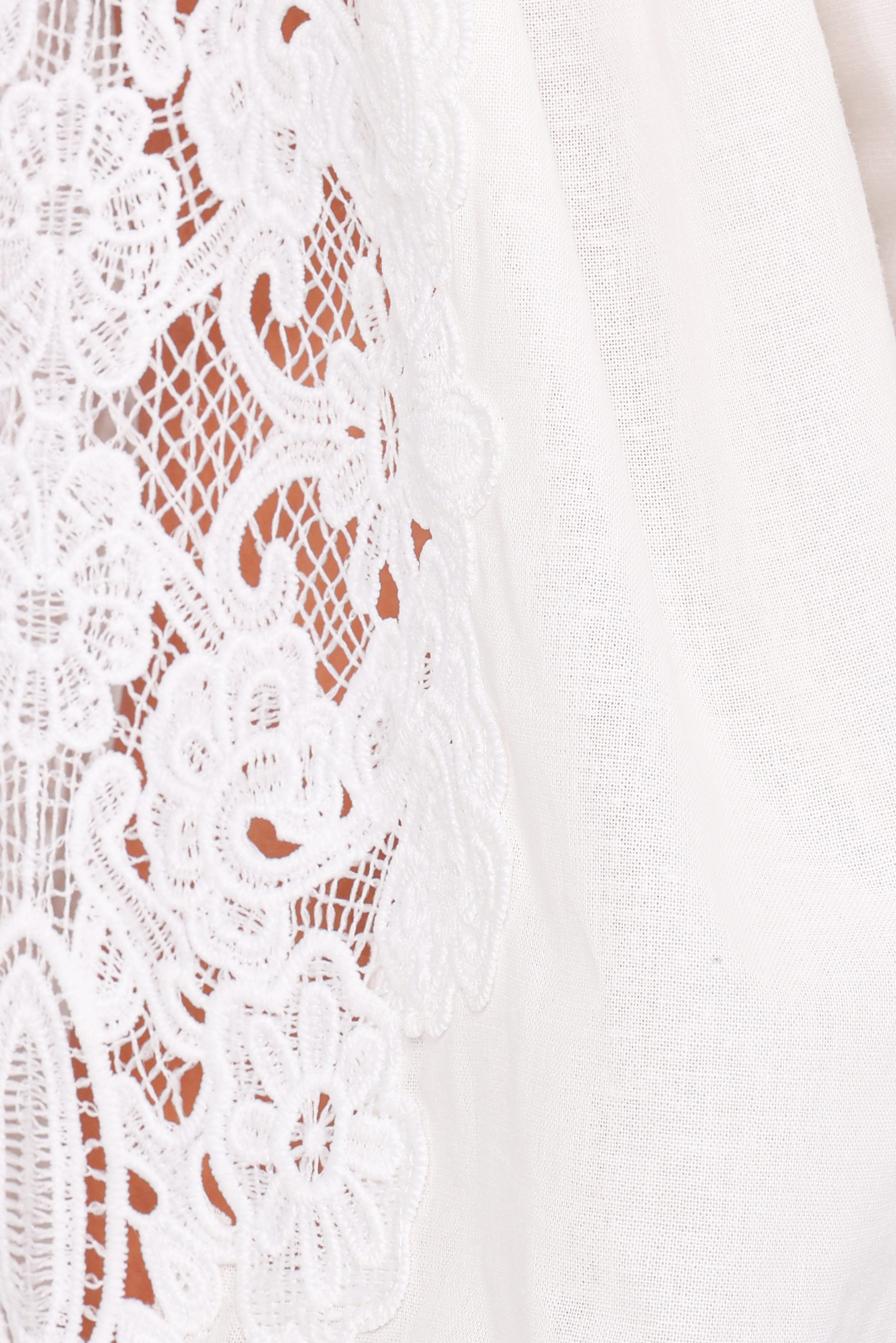 TOPS Angelica Long Sleeve Top - White