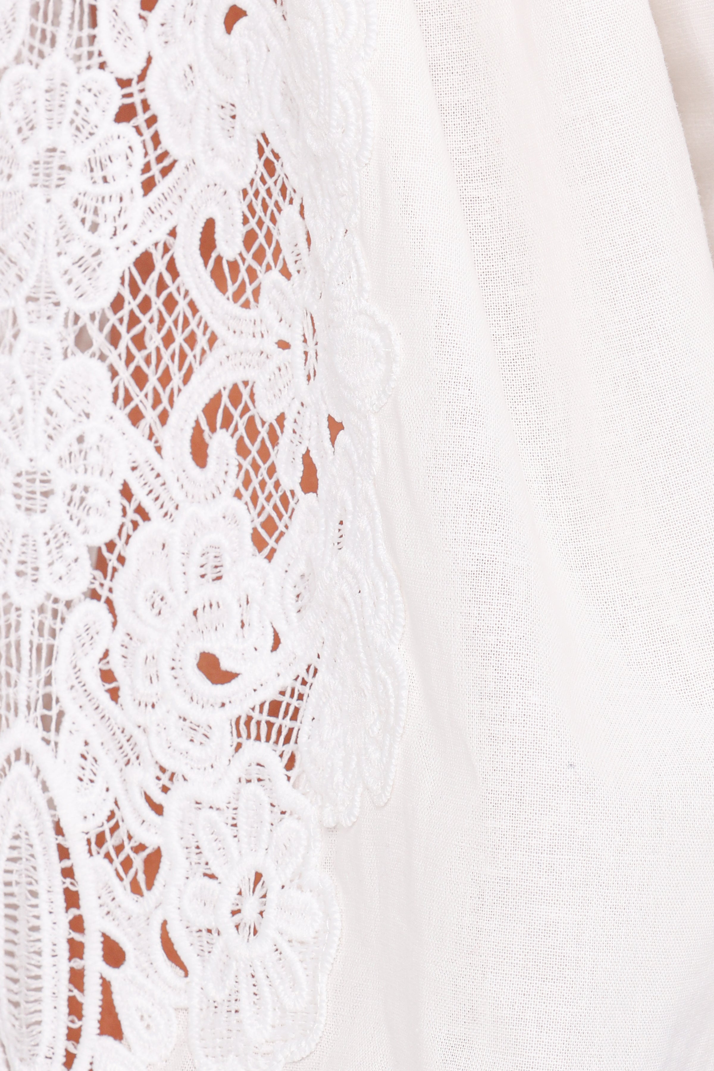 TOPS Angelica Long Sleeve Top - White