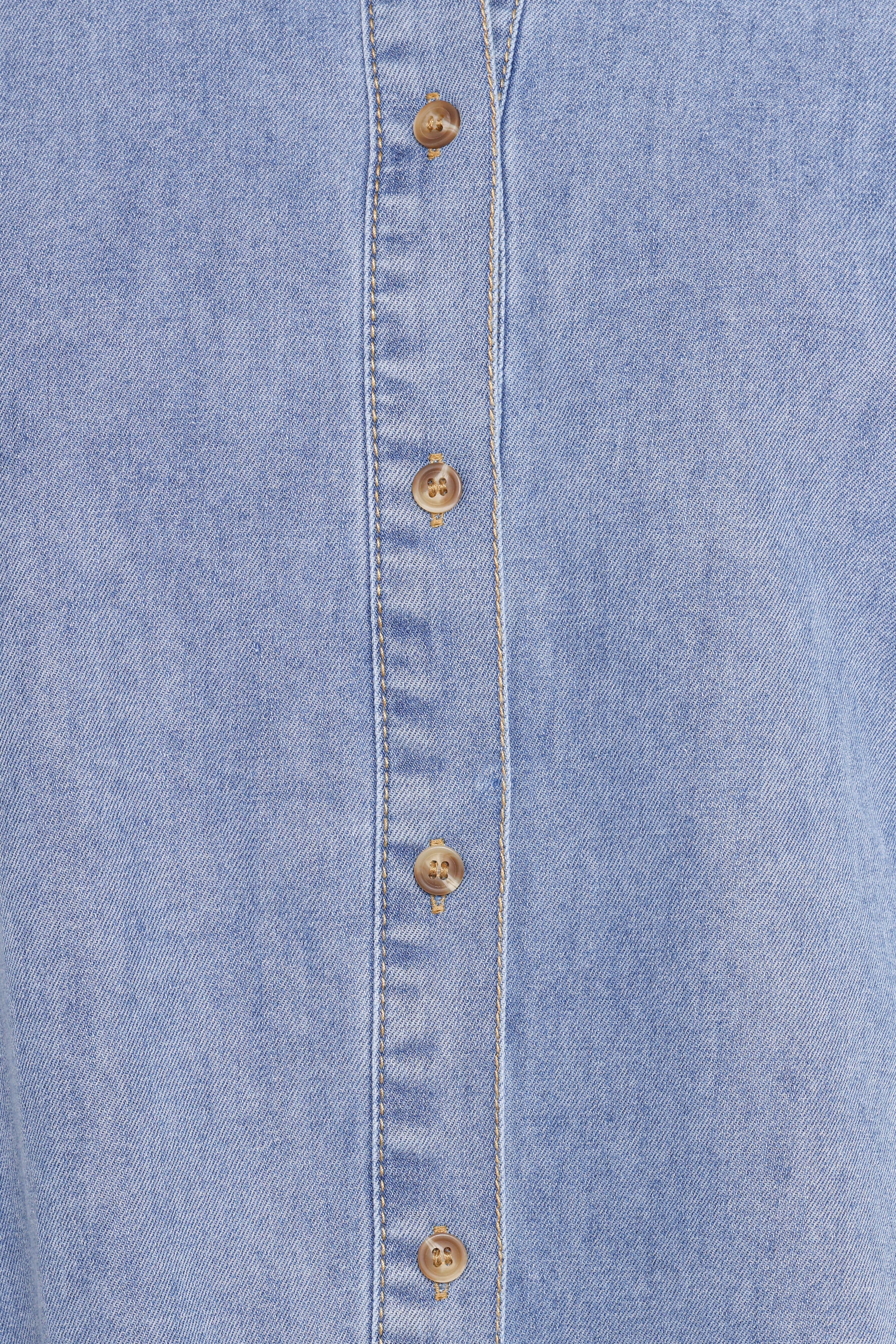 TOPS Antonella Denim Shirt - Denim Blue