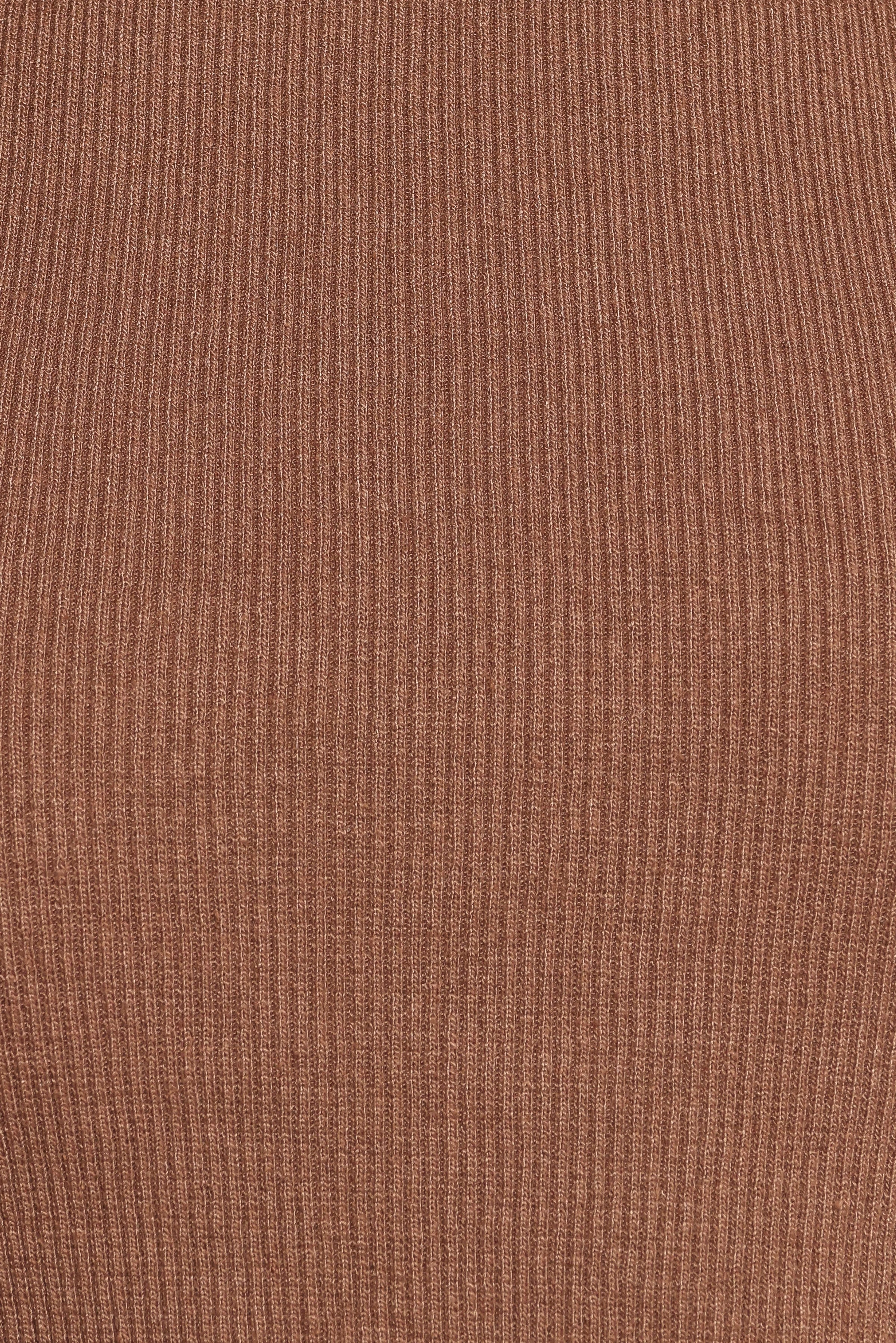 TOPS Ari Ribbed Tank - Mocha