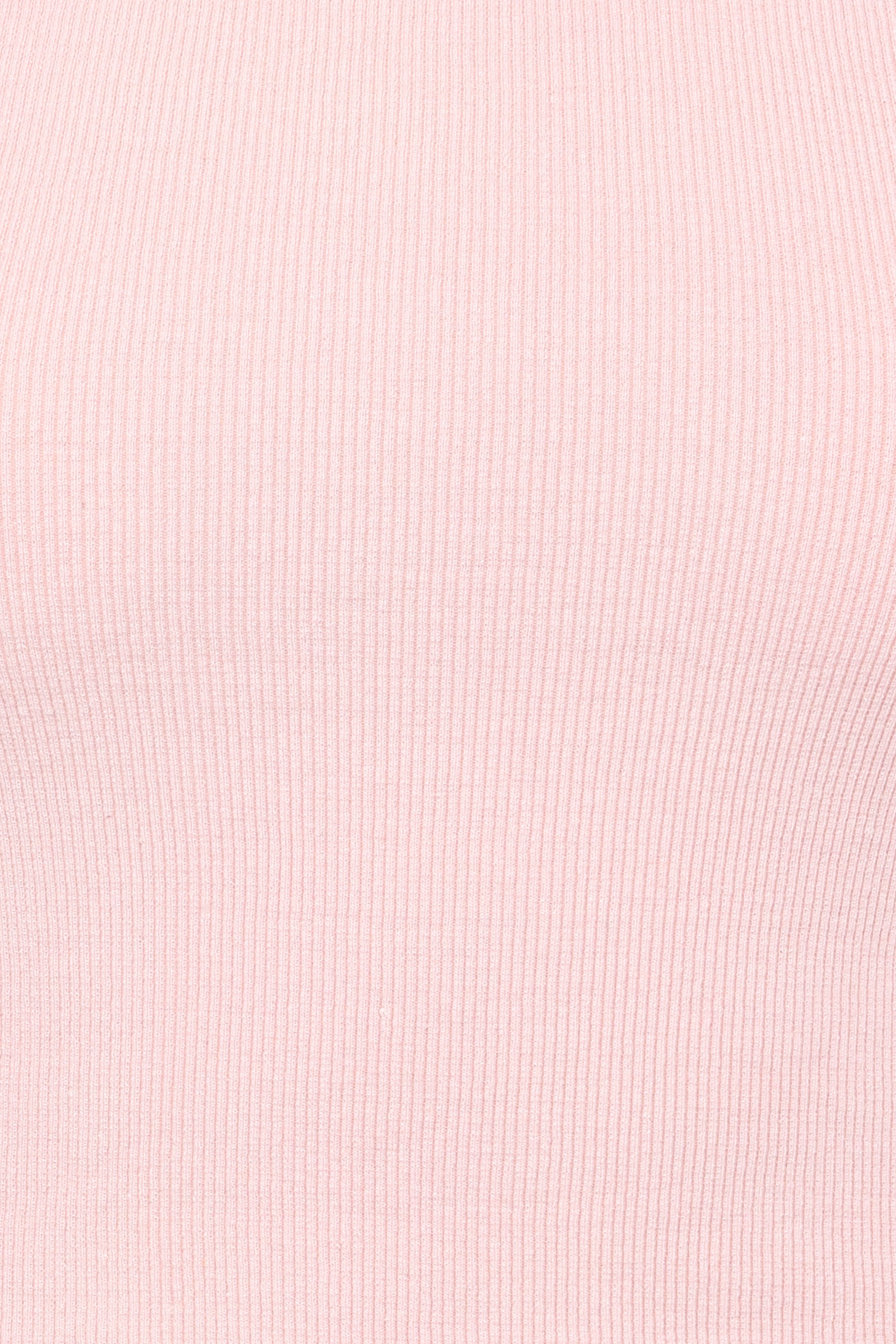 TOPS Ari Ribbed Tank Top - Petal Pink