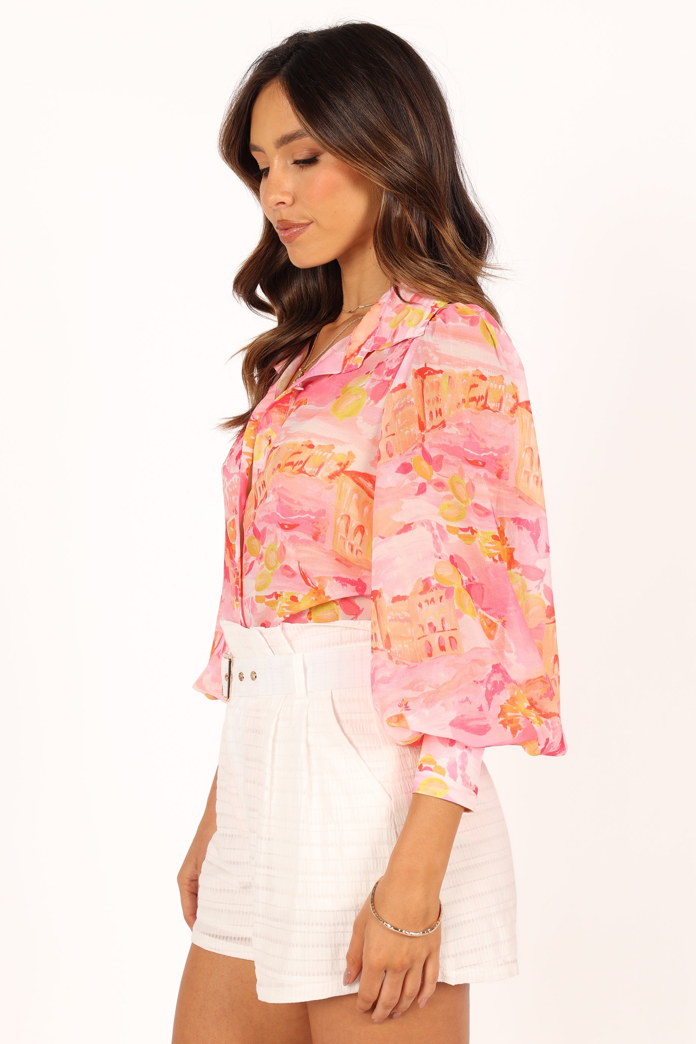 TOPS @Arianna Shirt - Pink