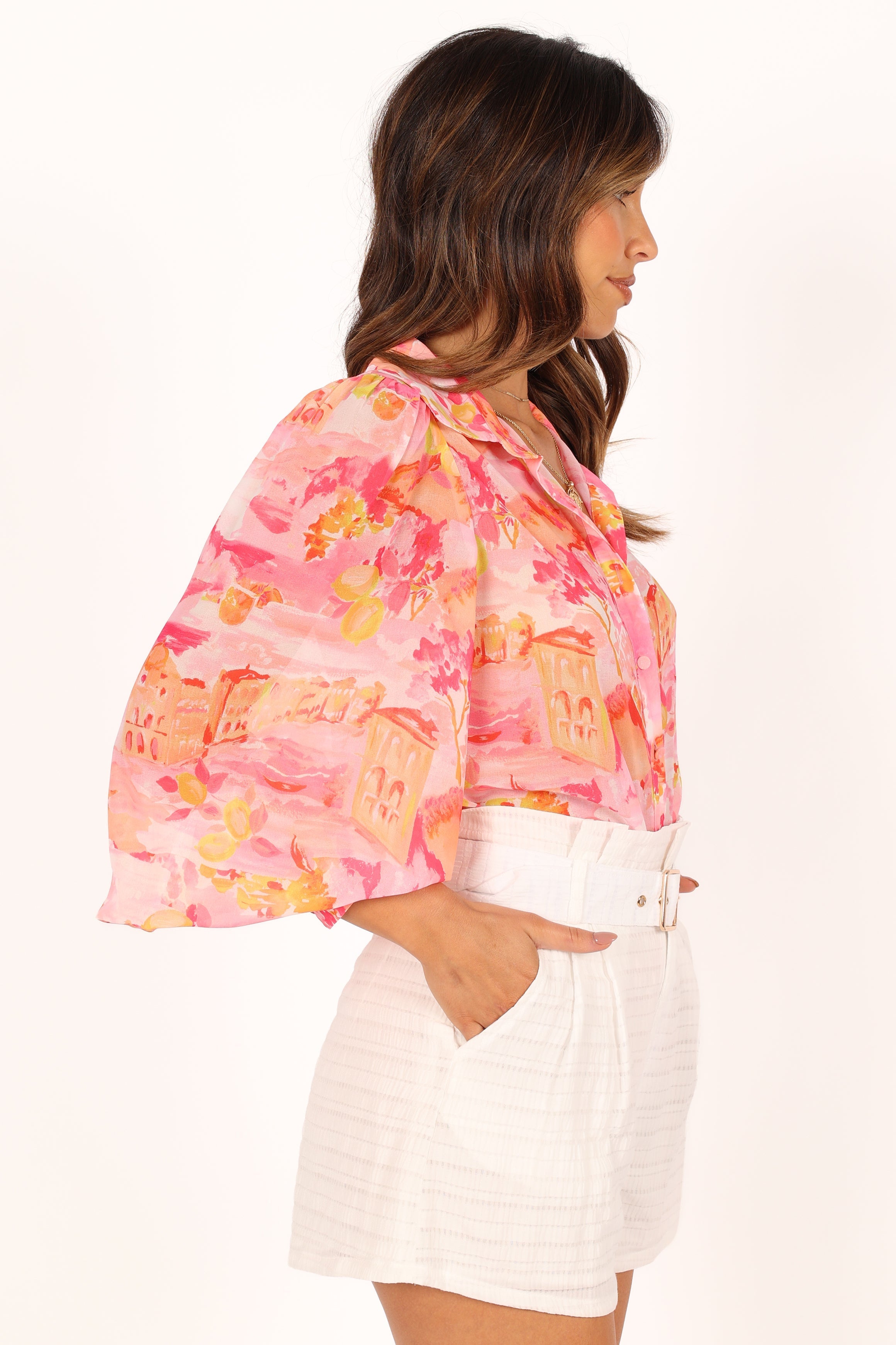 TOPS @Arianna Shirt - Pink