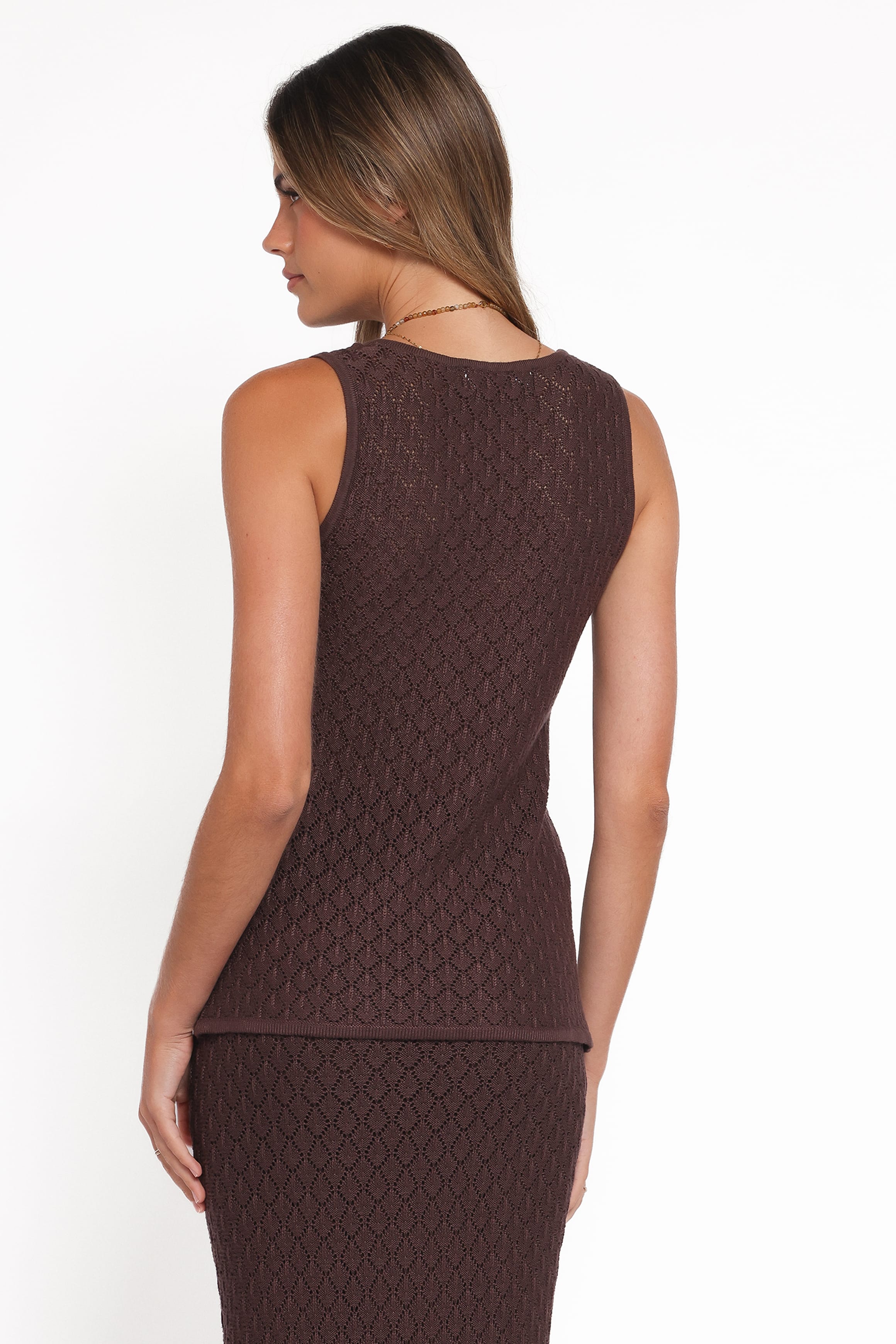 TOPS Asplie Knit Top - Espresso
