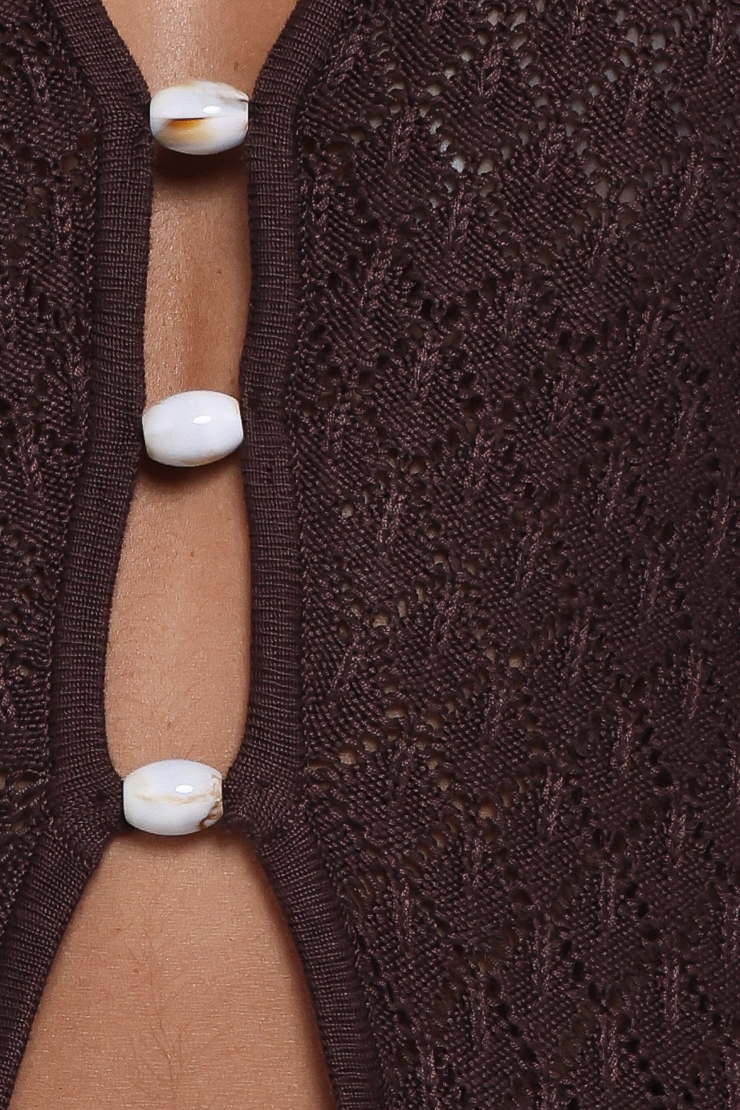 TOPS Asplie Knit Top - Espresso