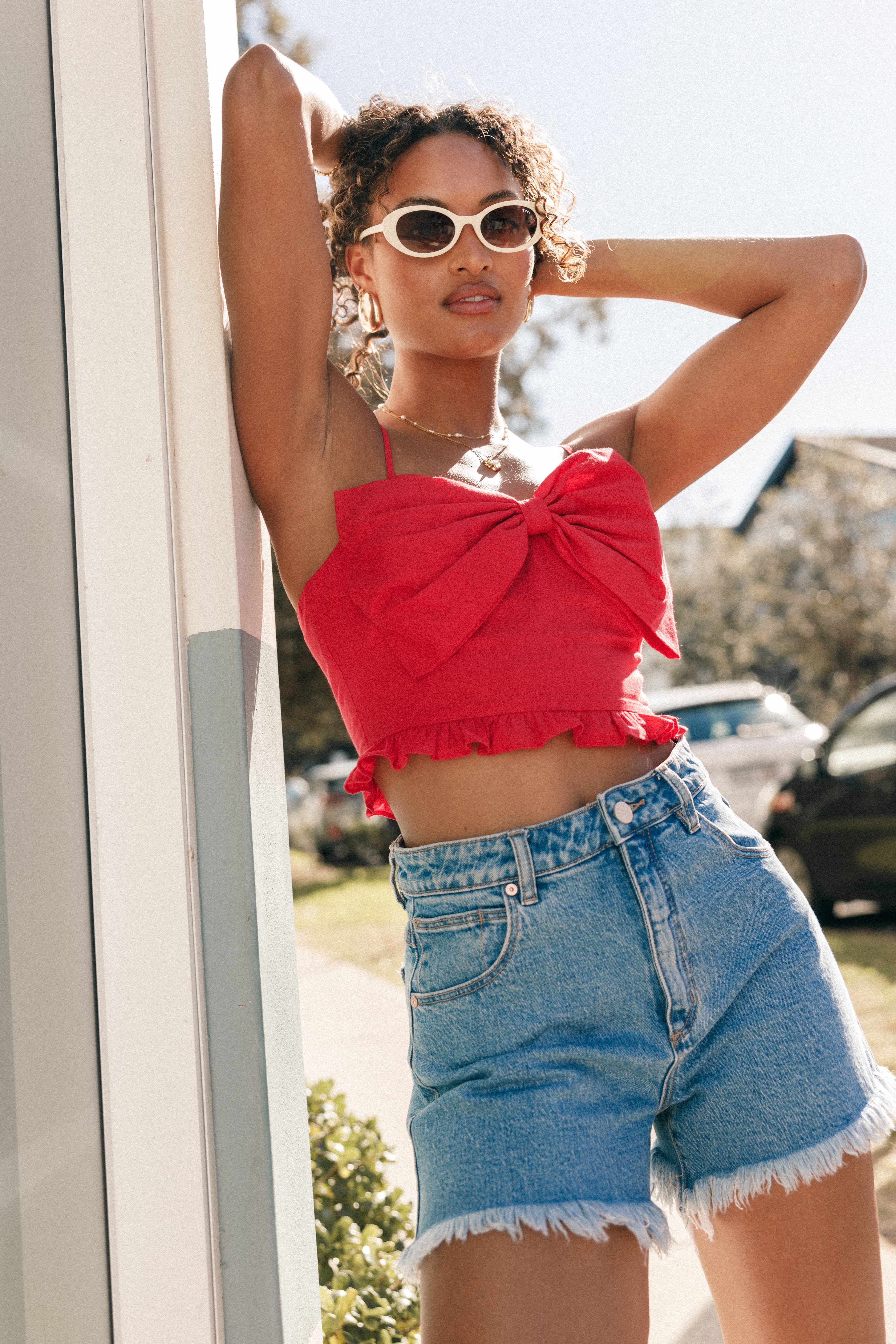 TOPS @Bambi Top - Red