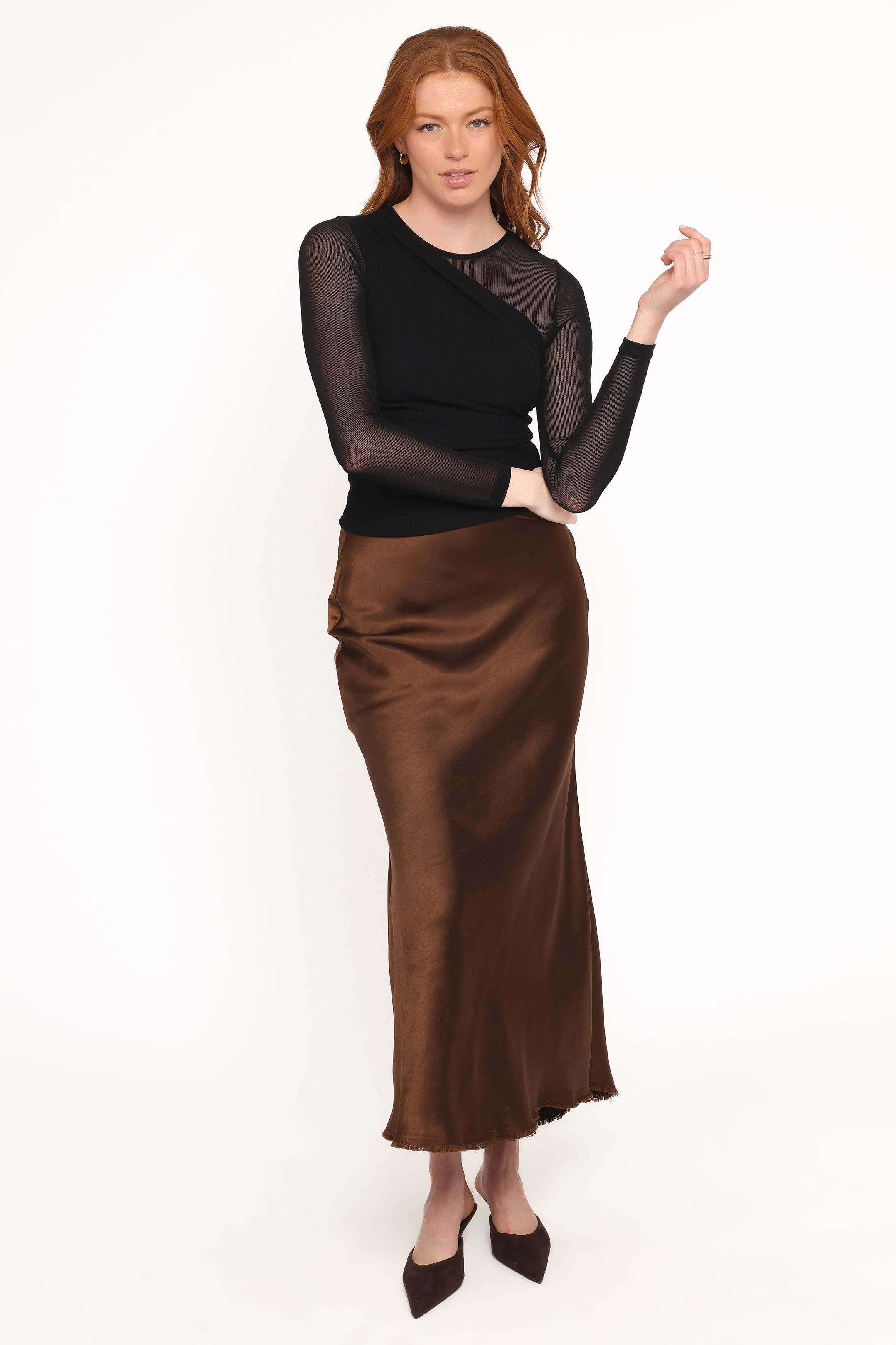 TOPS Banks Top - Black