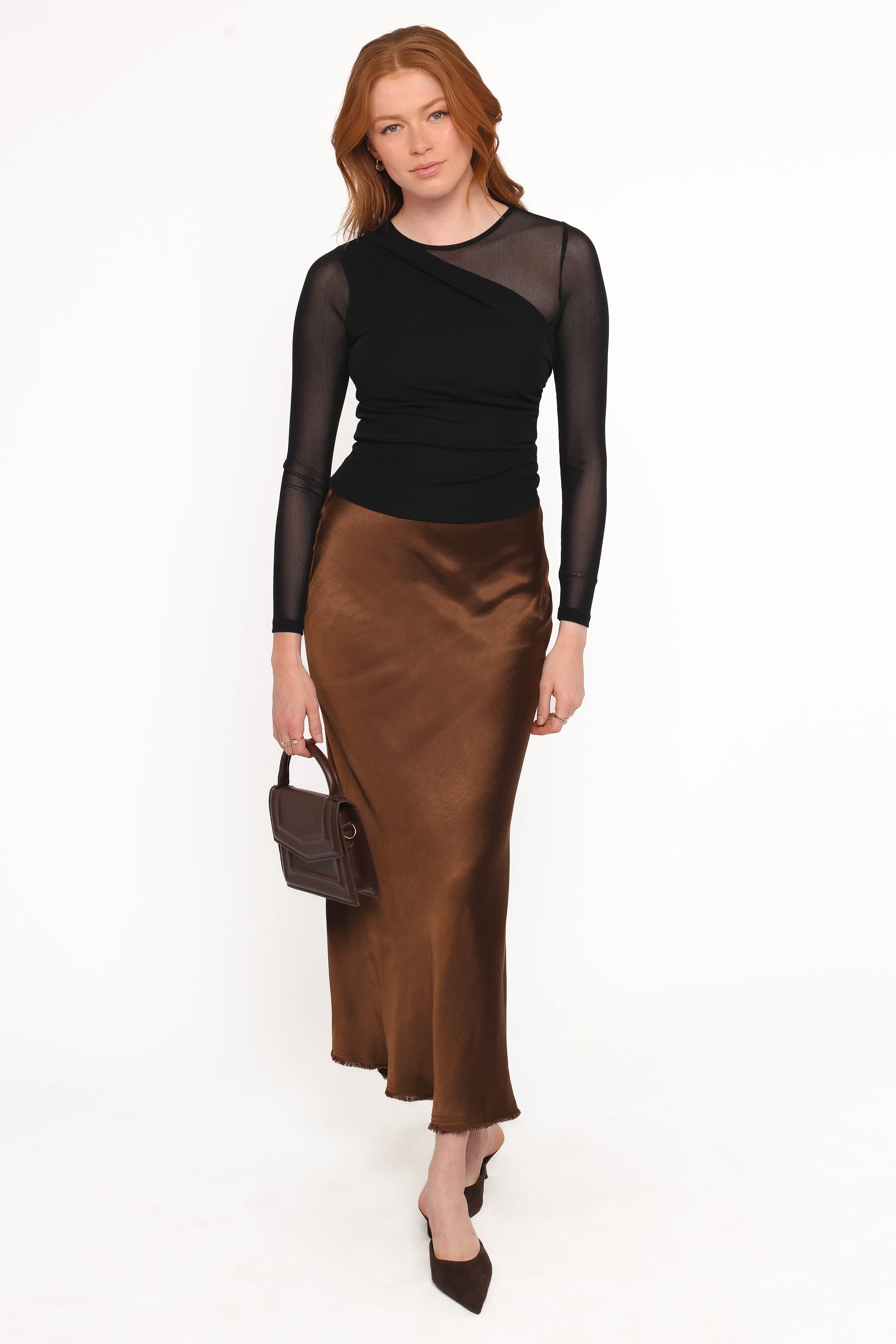 TOPS Banks Top - Black