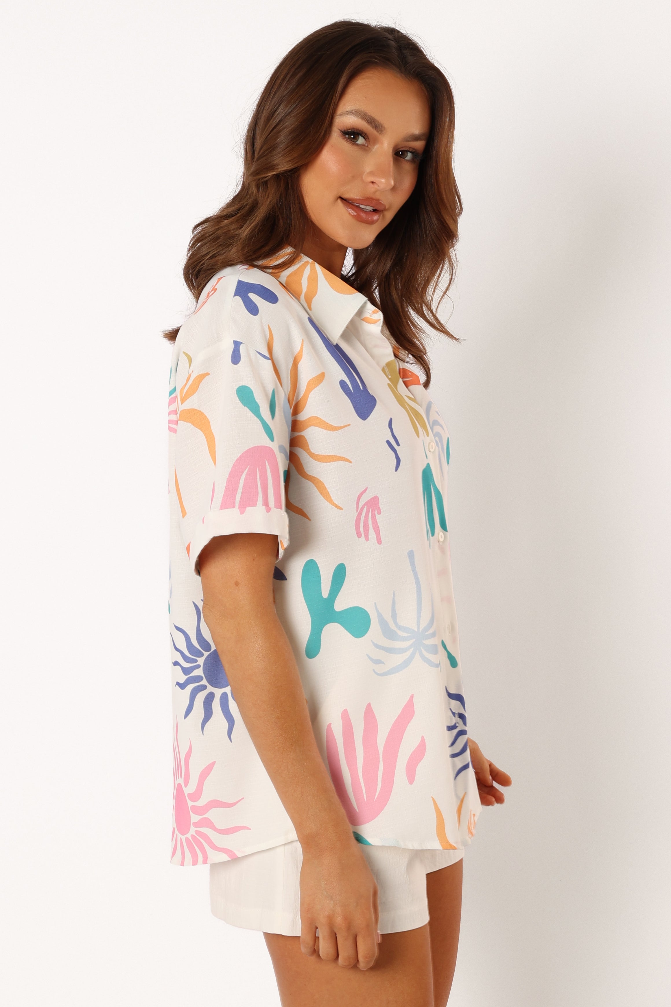 TOPS @Bateman Shirt - White Multi