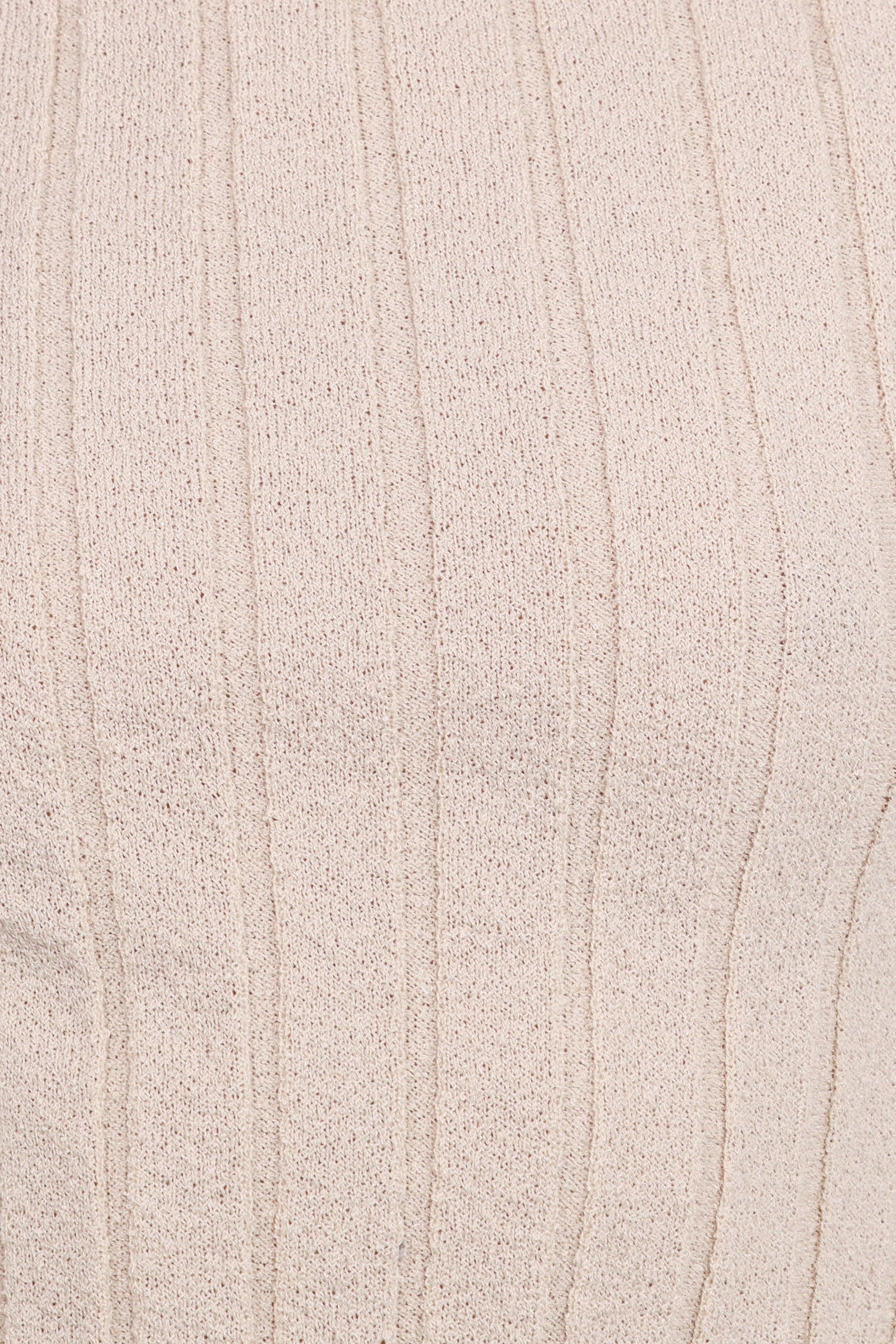 TOPS Brodie Wide Rib Knit Top - Beige