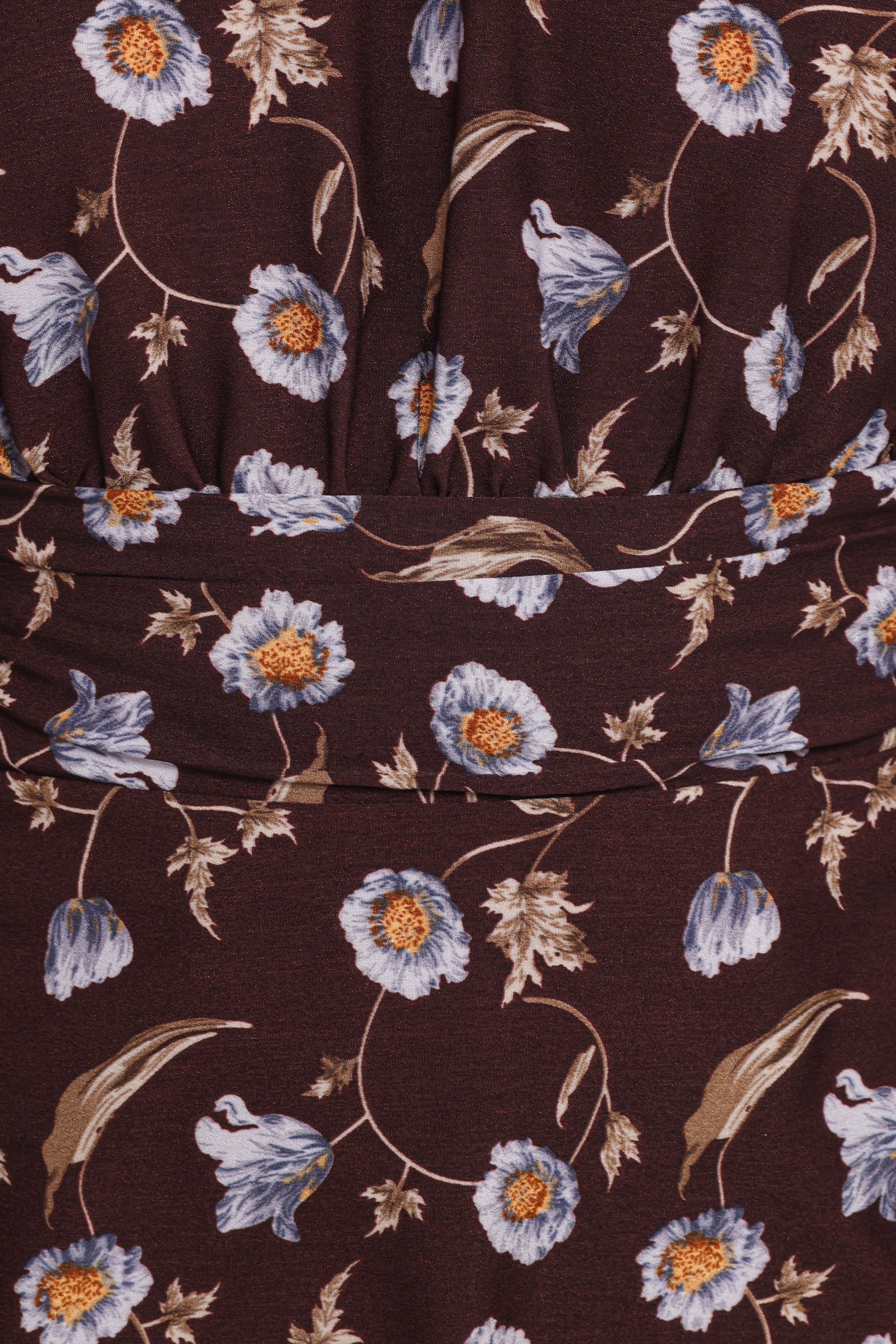 TOPS Calantha Top - Fall Floral