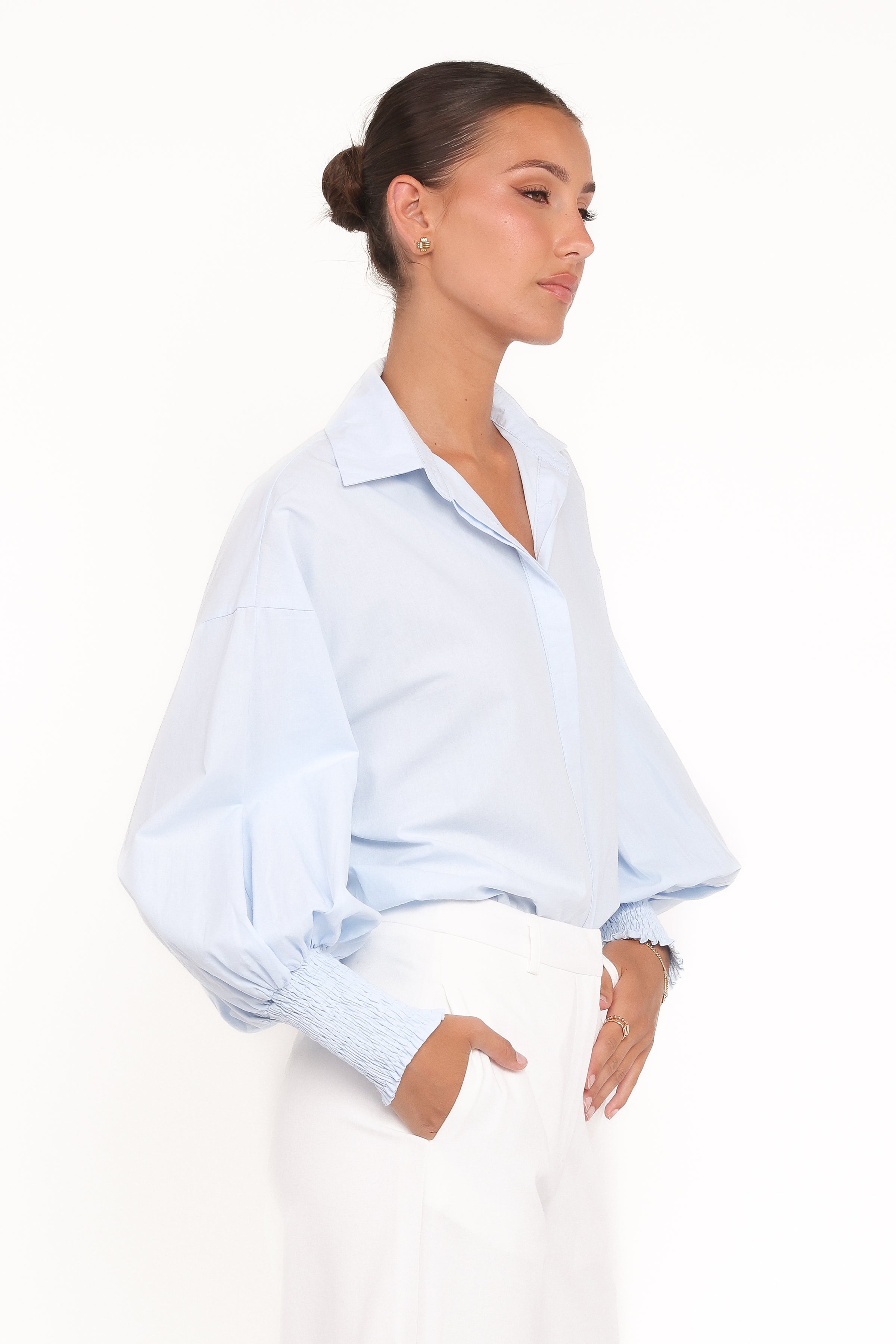 TOPS Carys Shirt - Blue