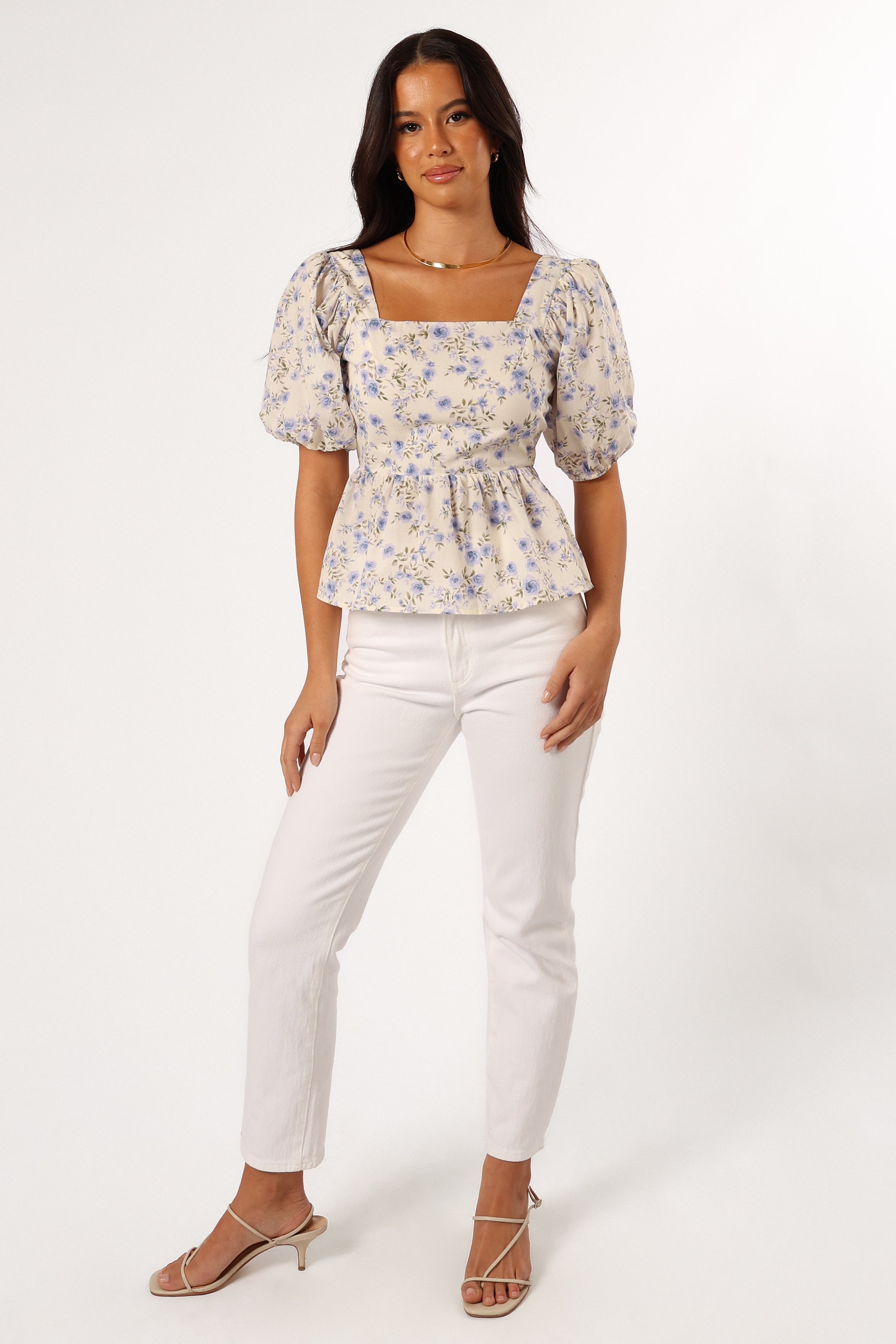 TOPS @Celia Top - Ivory Blue