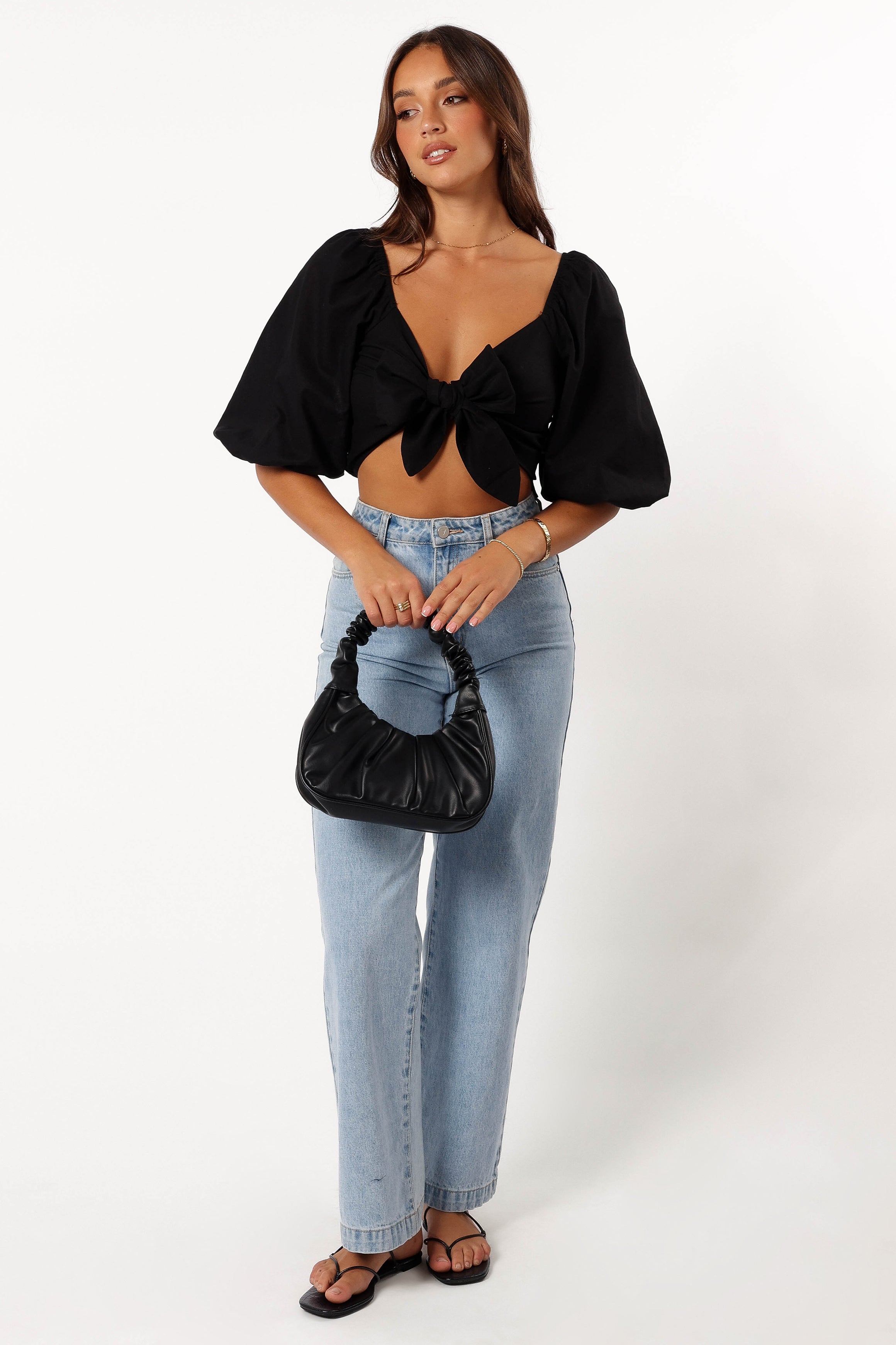 TOPS @Celine Top - Black (Hold for Euro Summer)