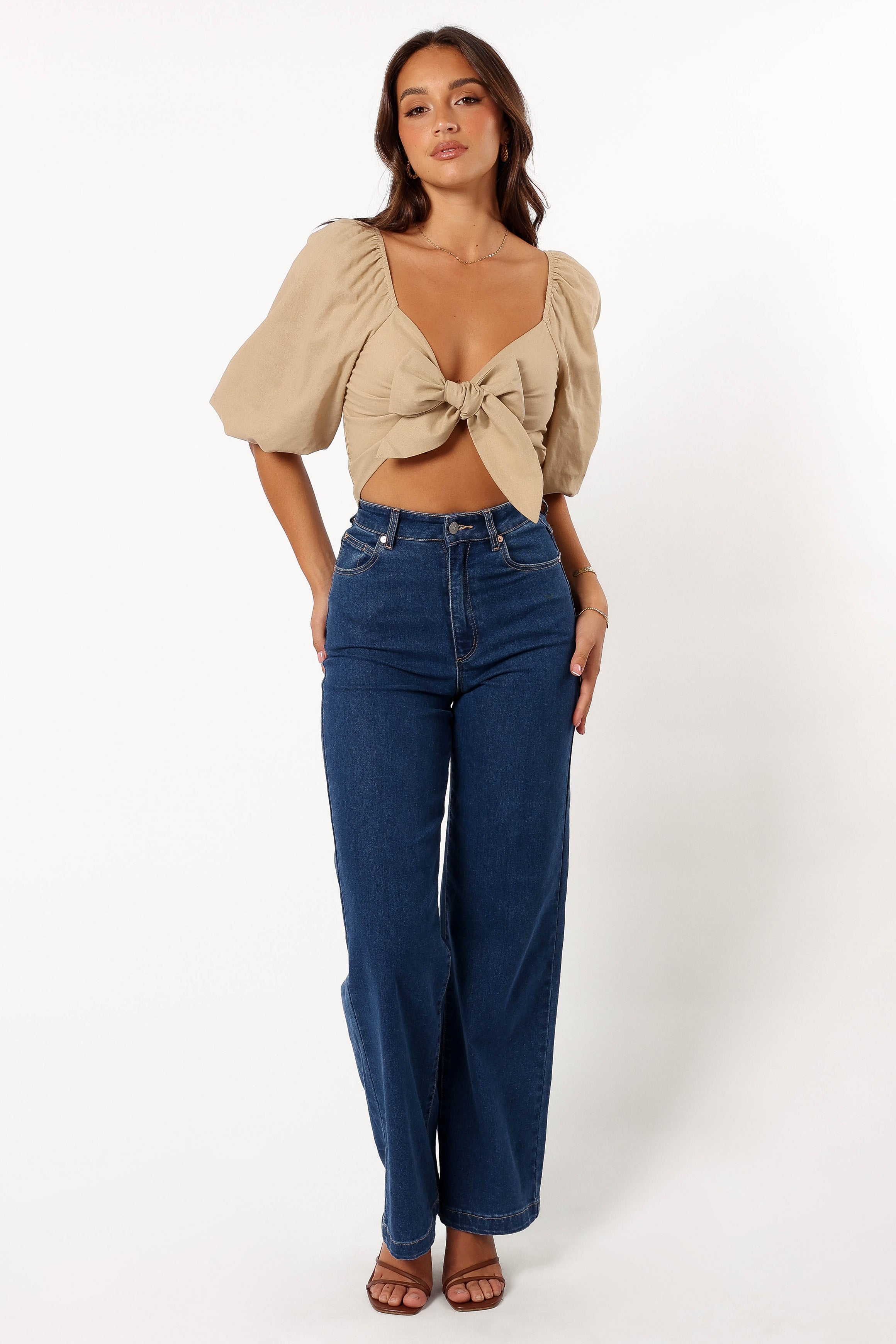 TOPS @Celine Top - Tan (Hold for Euro Summer)