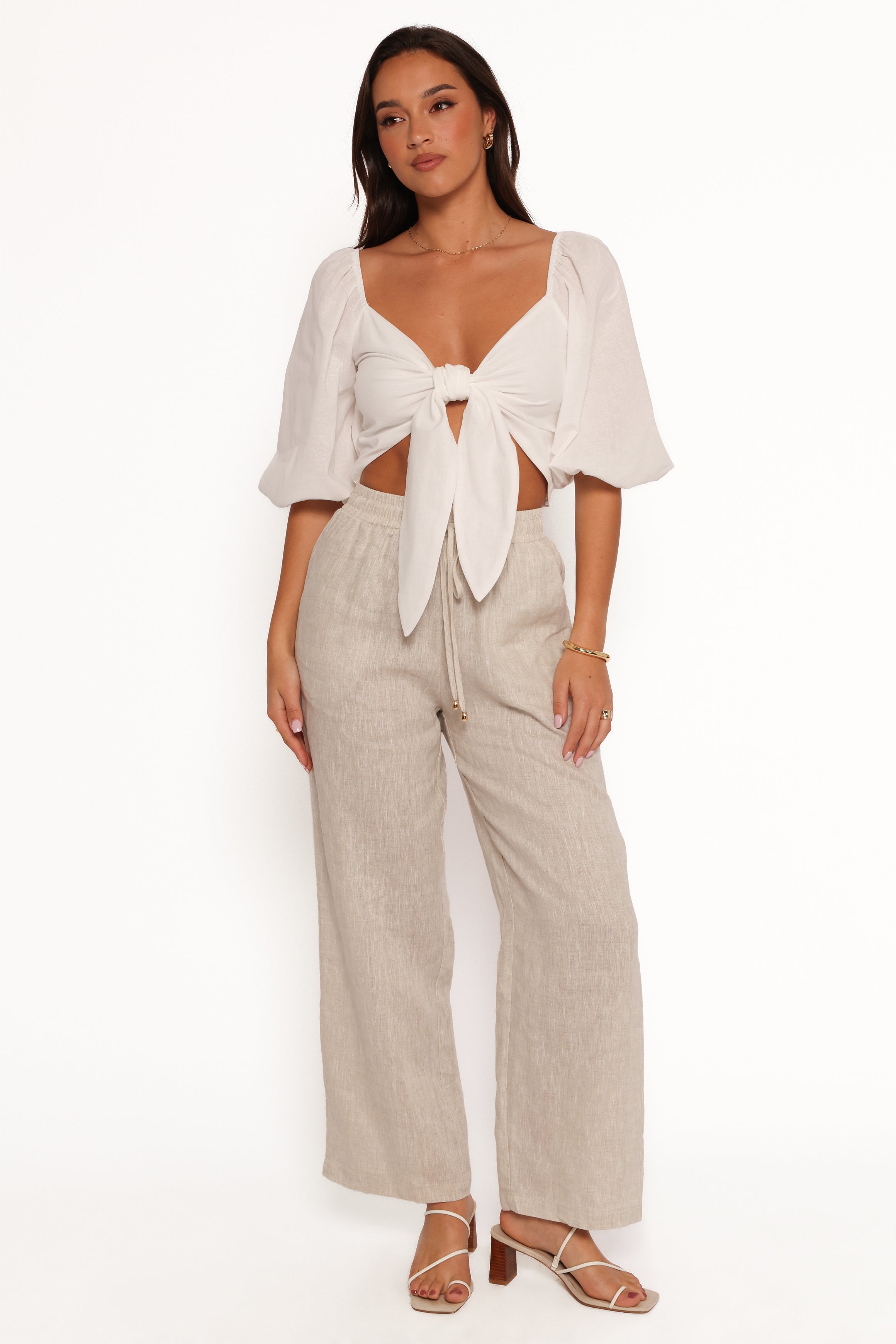 TOPS Celine Top - White