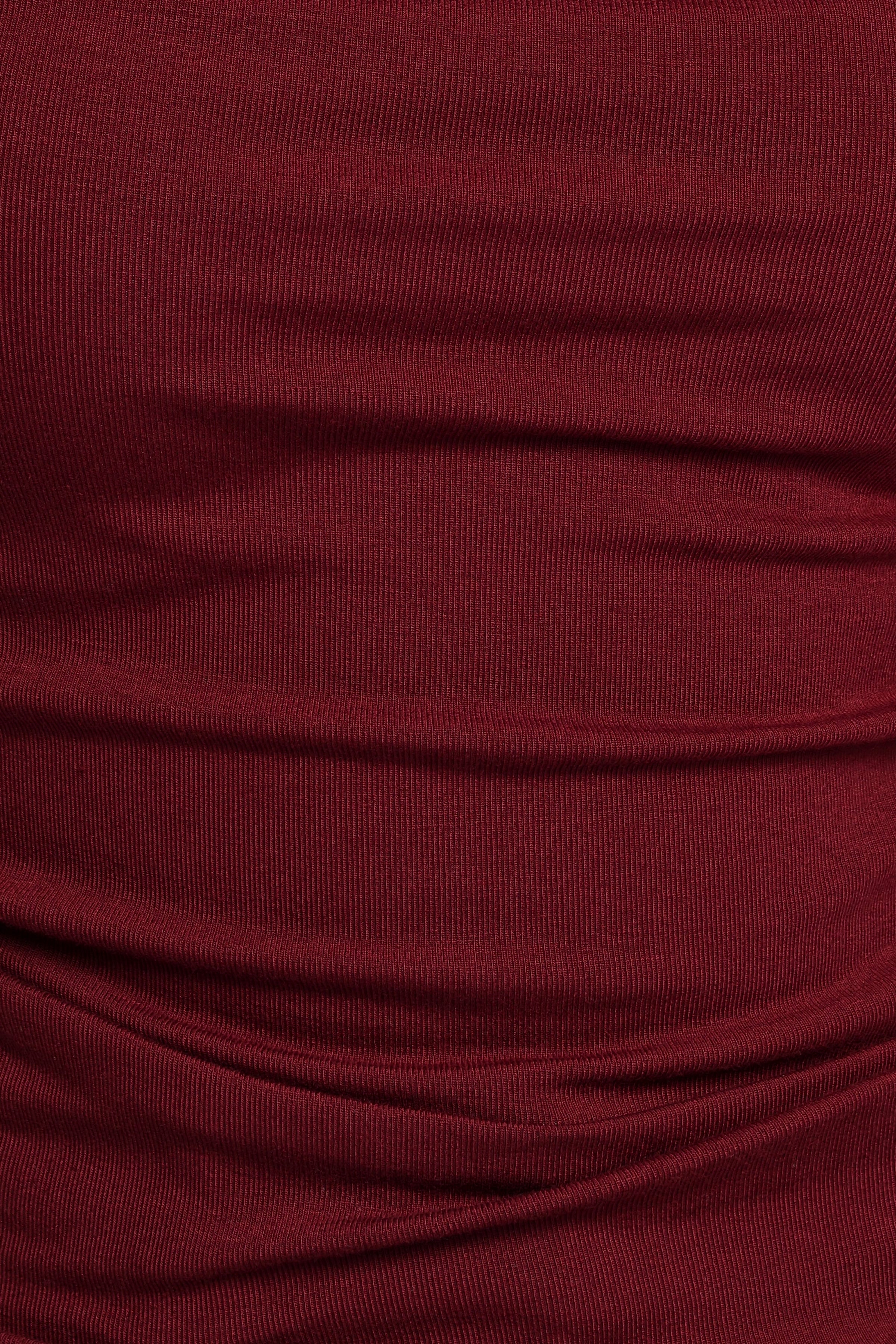 TOPS Cer Knit Top - Cherry Chocolate