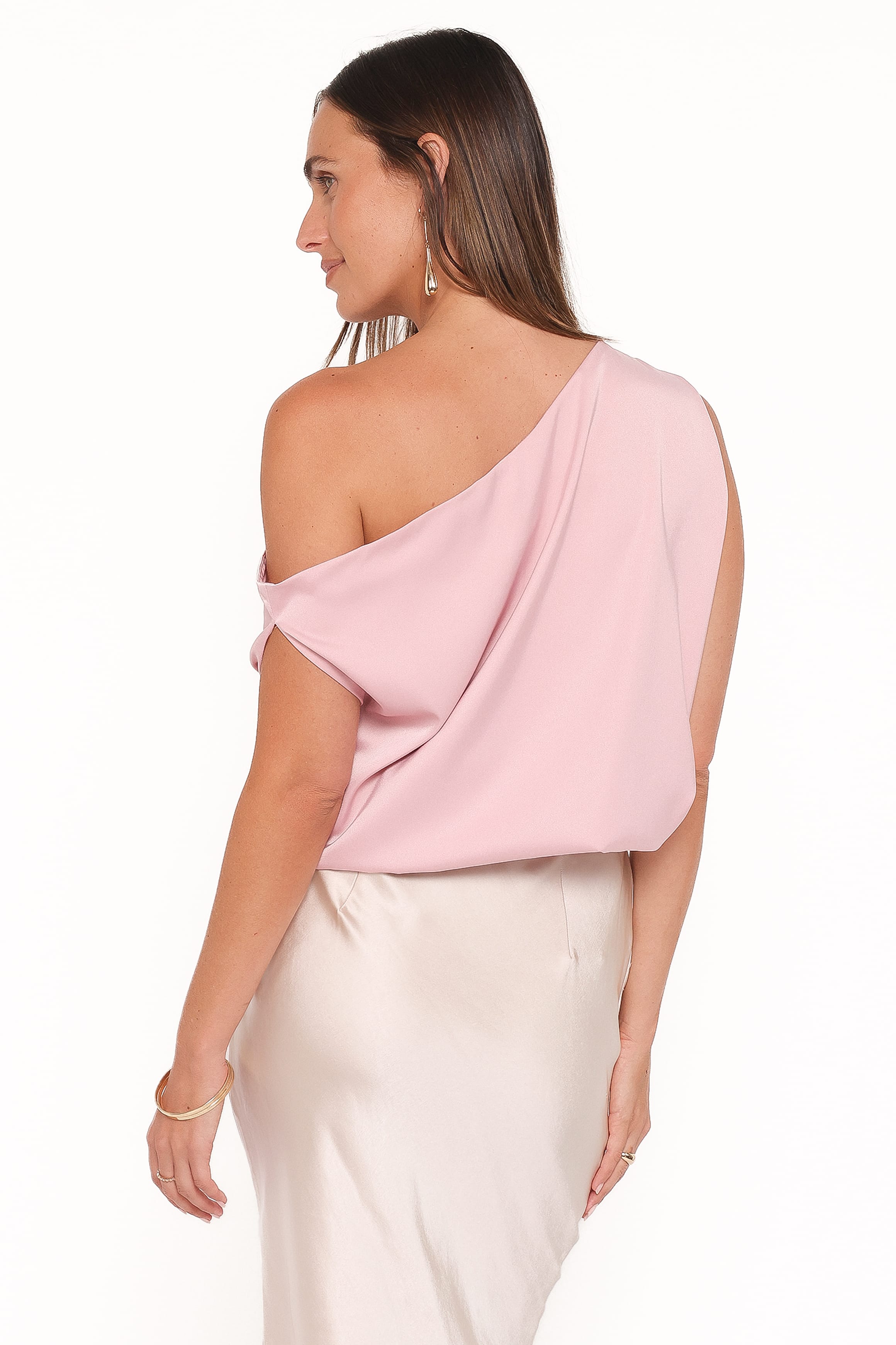 TOPS Chandler Off Shoulder Top - Pink