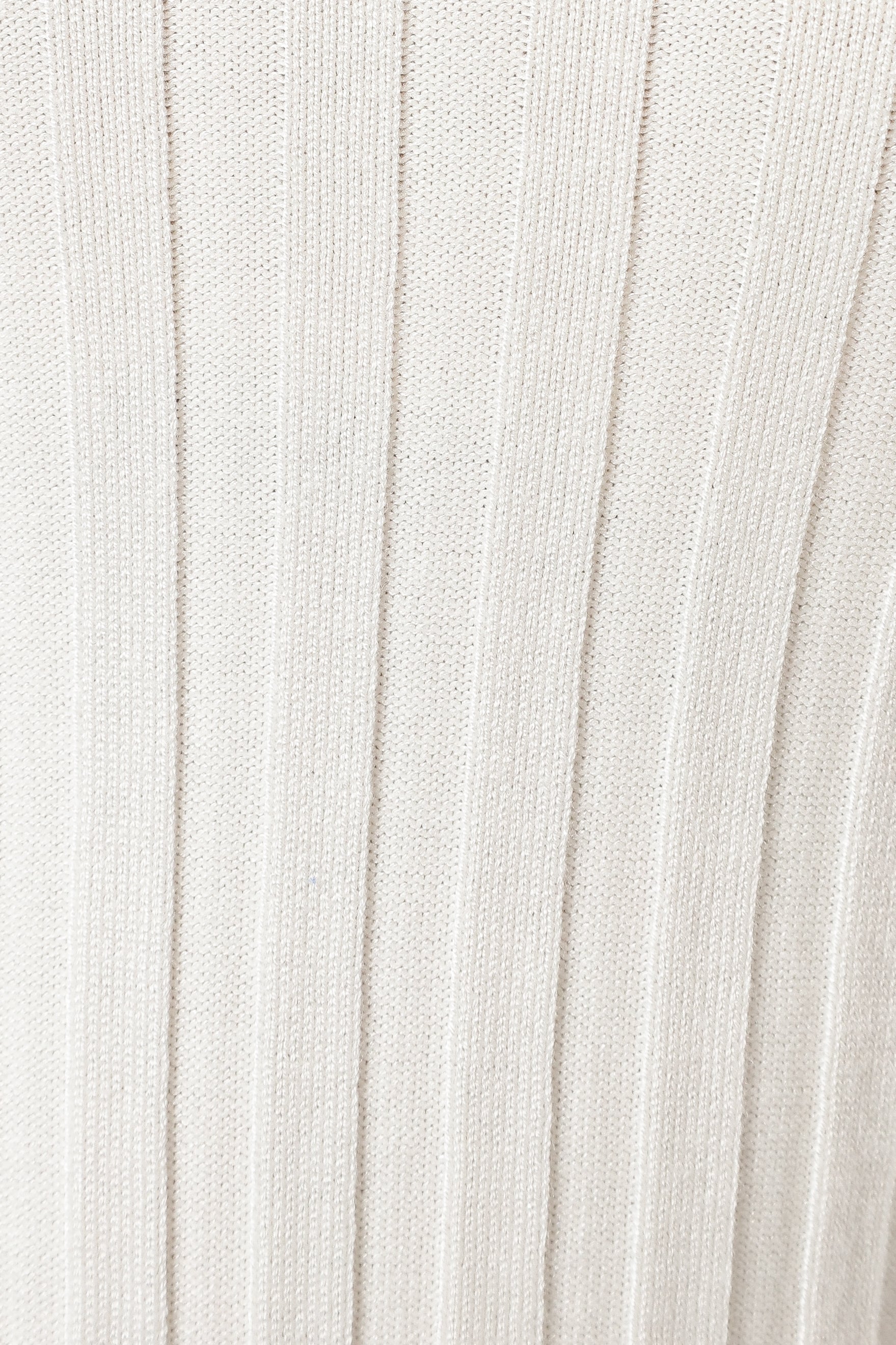 TOPS @Charlie Knit Top - White