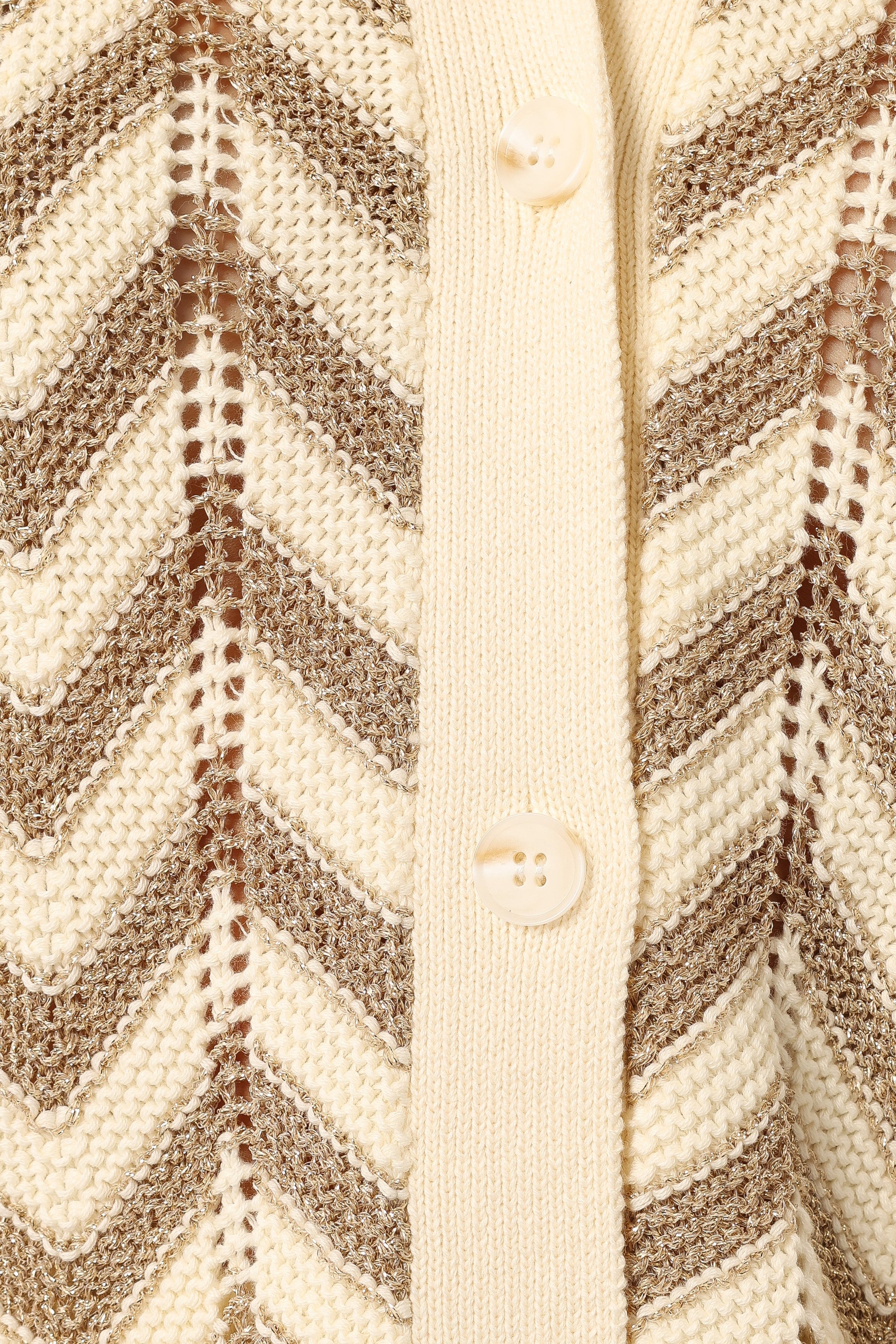 TOPS Cherie Knit Shirt - Sand White (Hold for Euro Summer)
