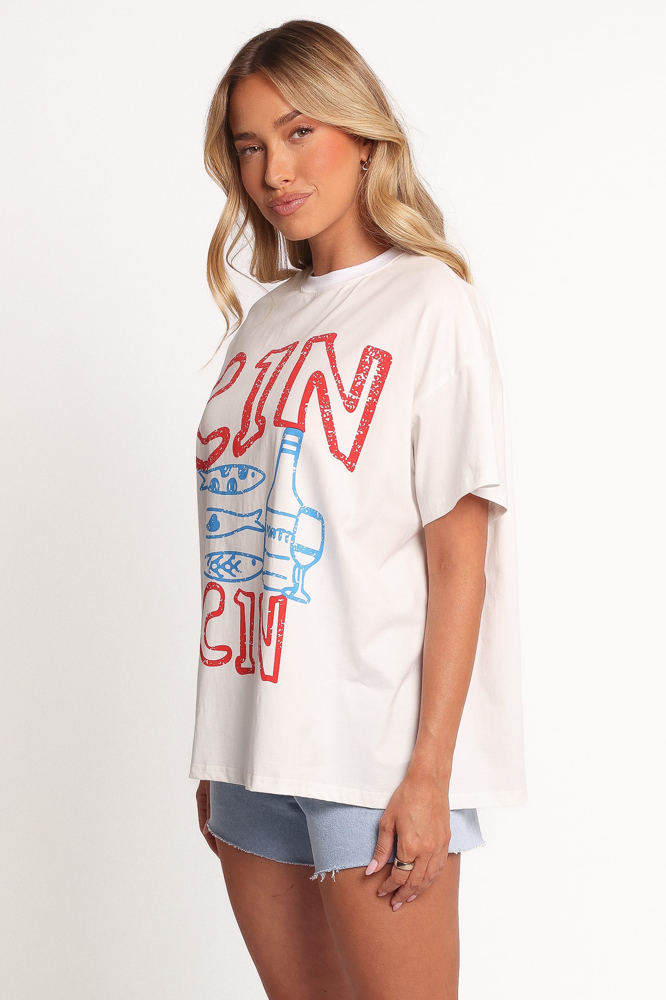 TOPS Cin Cin Tee - White