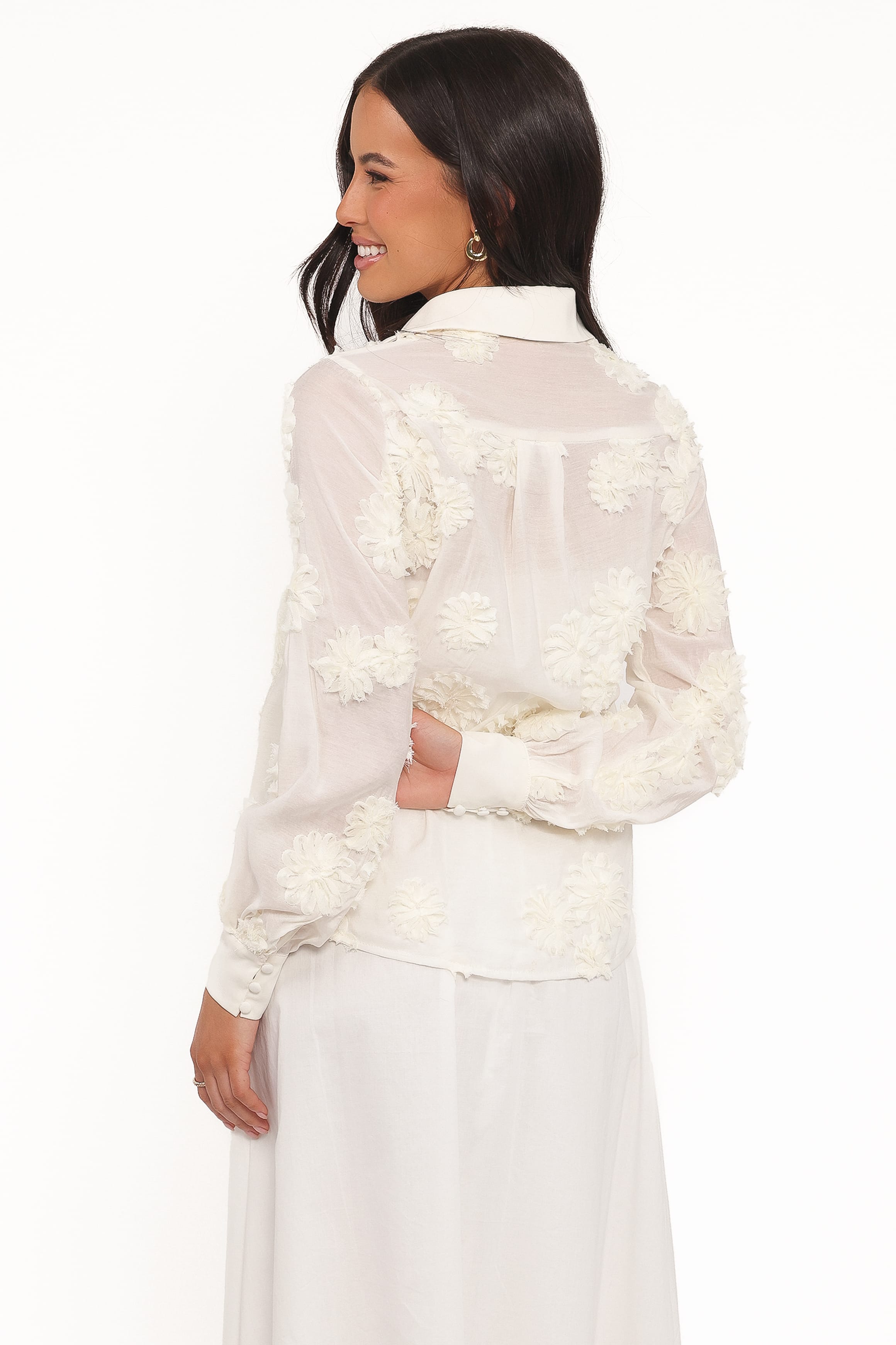 TOPS Cliona Shirt - Cream