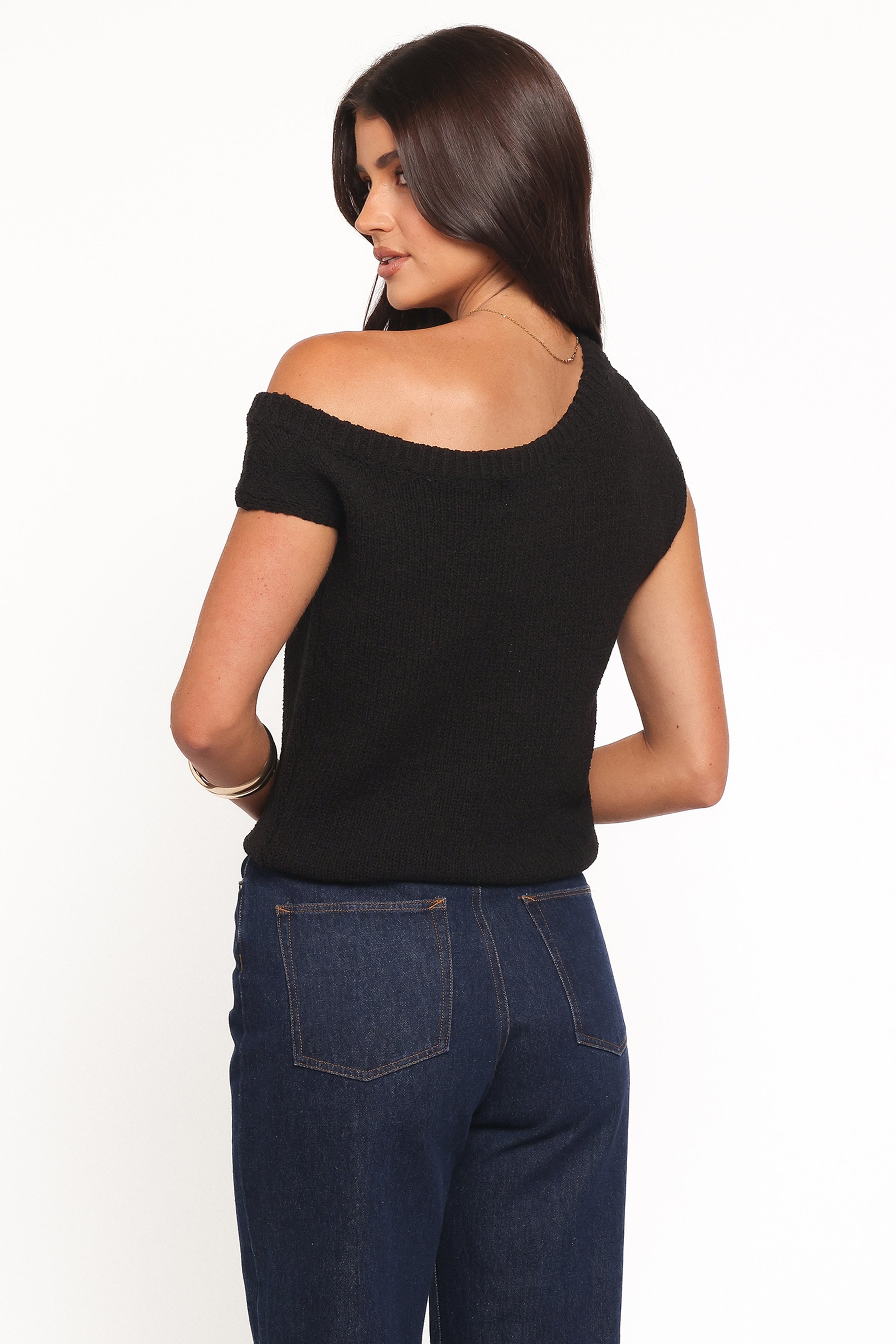 TOPS Coco Knit Top - Black