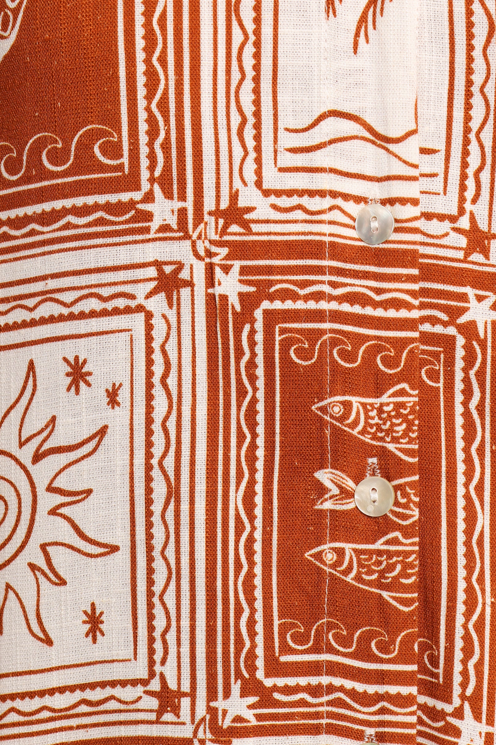 TOPS Coco Short Sleeve Shirt - Kohana Print