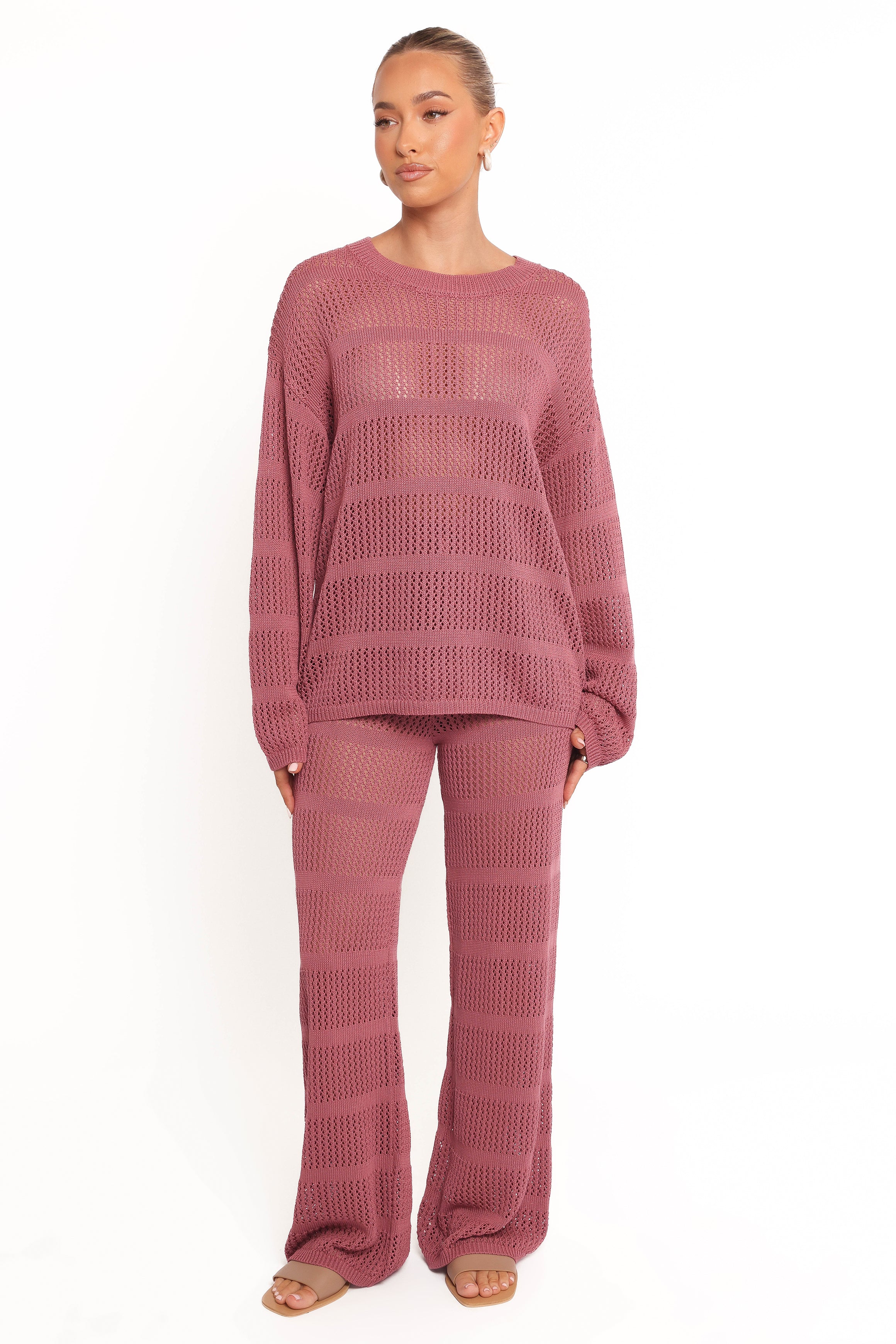 TOPS Crawford Top - Rose