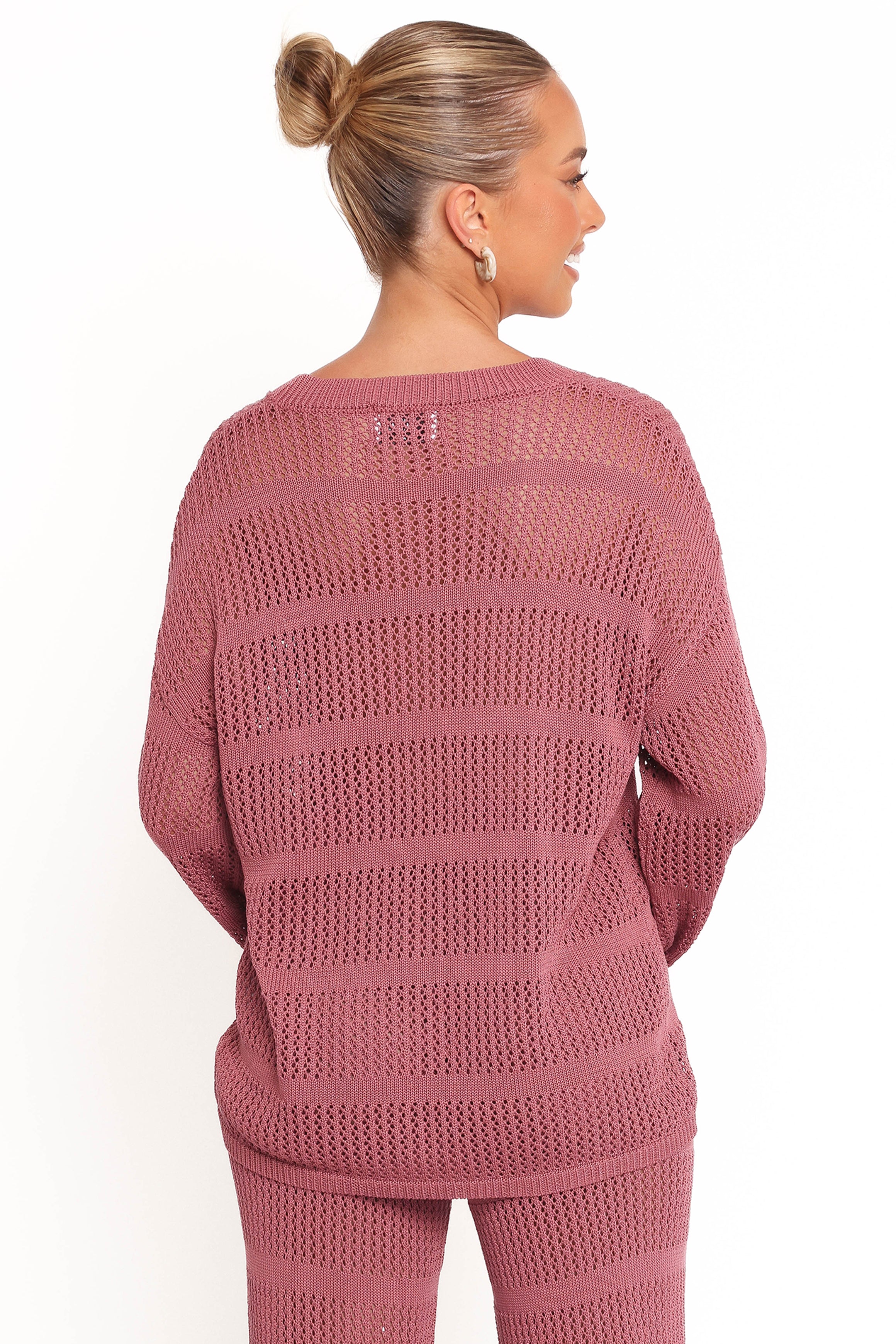 TOPS Crawford Top - Rose