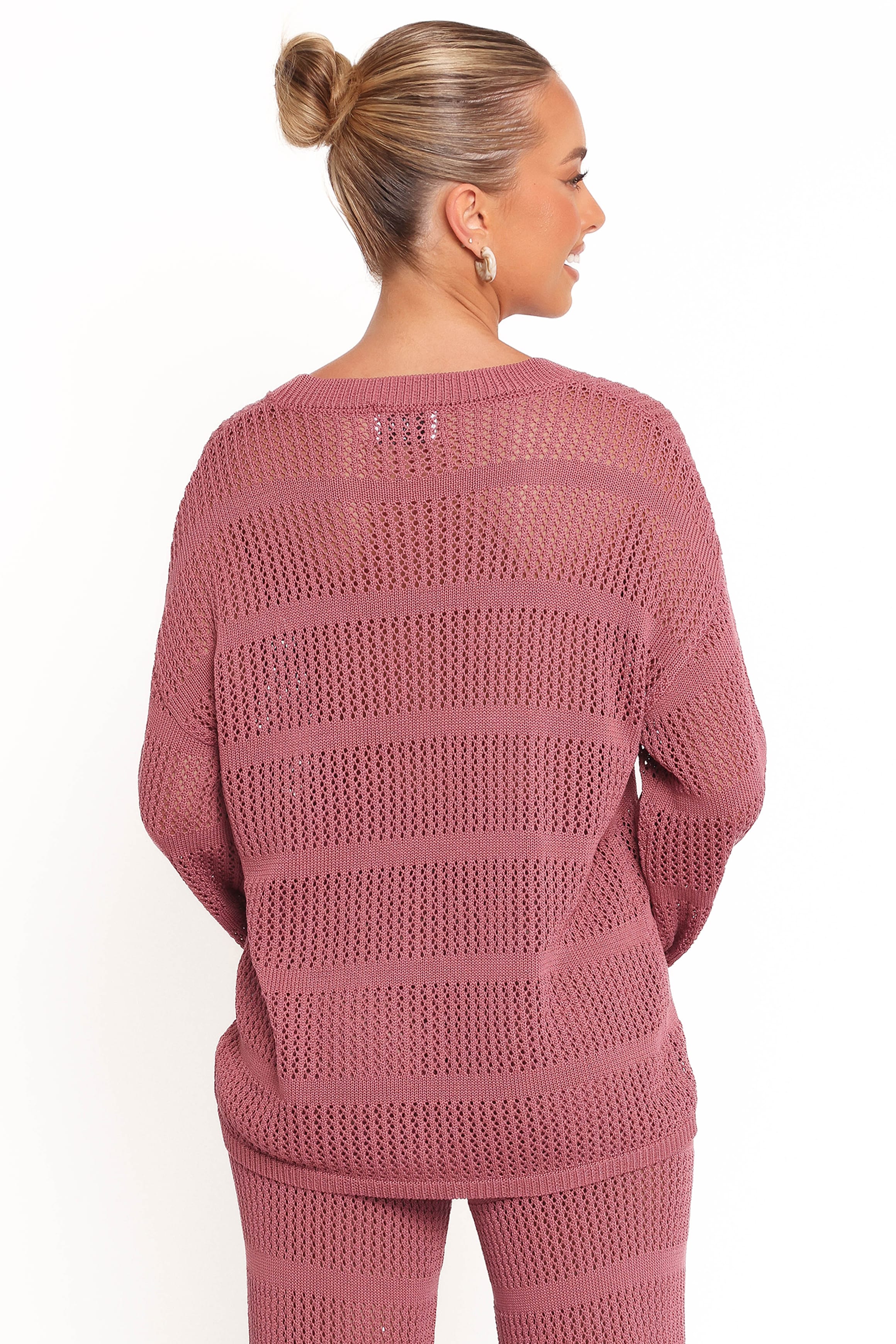 TOPS Crawford Top - Rose