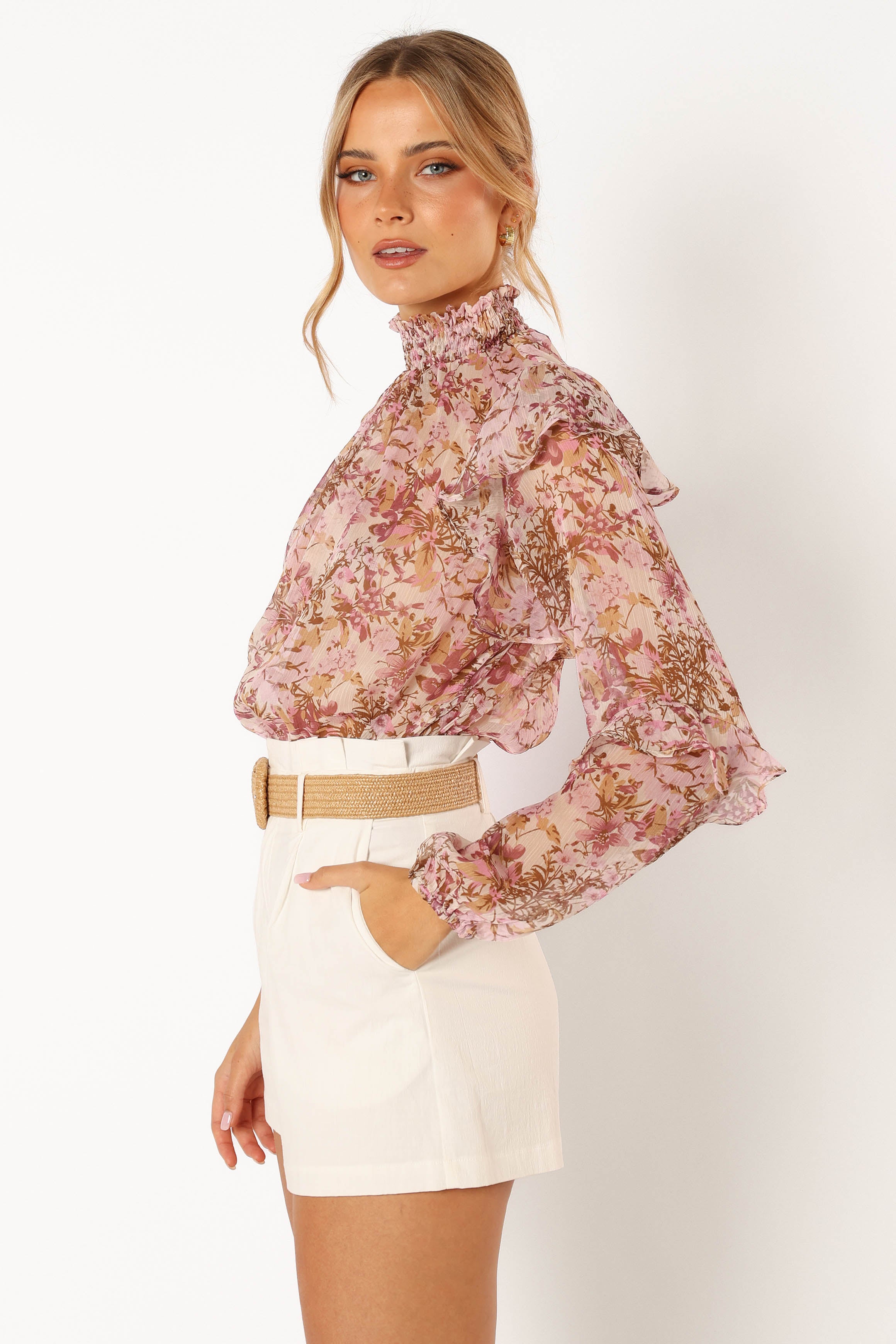 TOPS @Davian Blouse - Floral