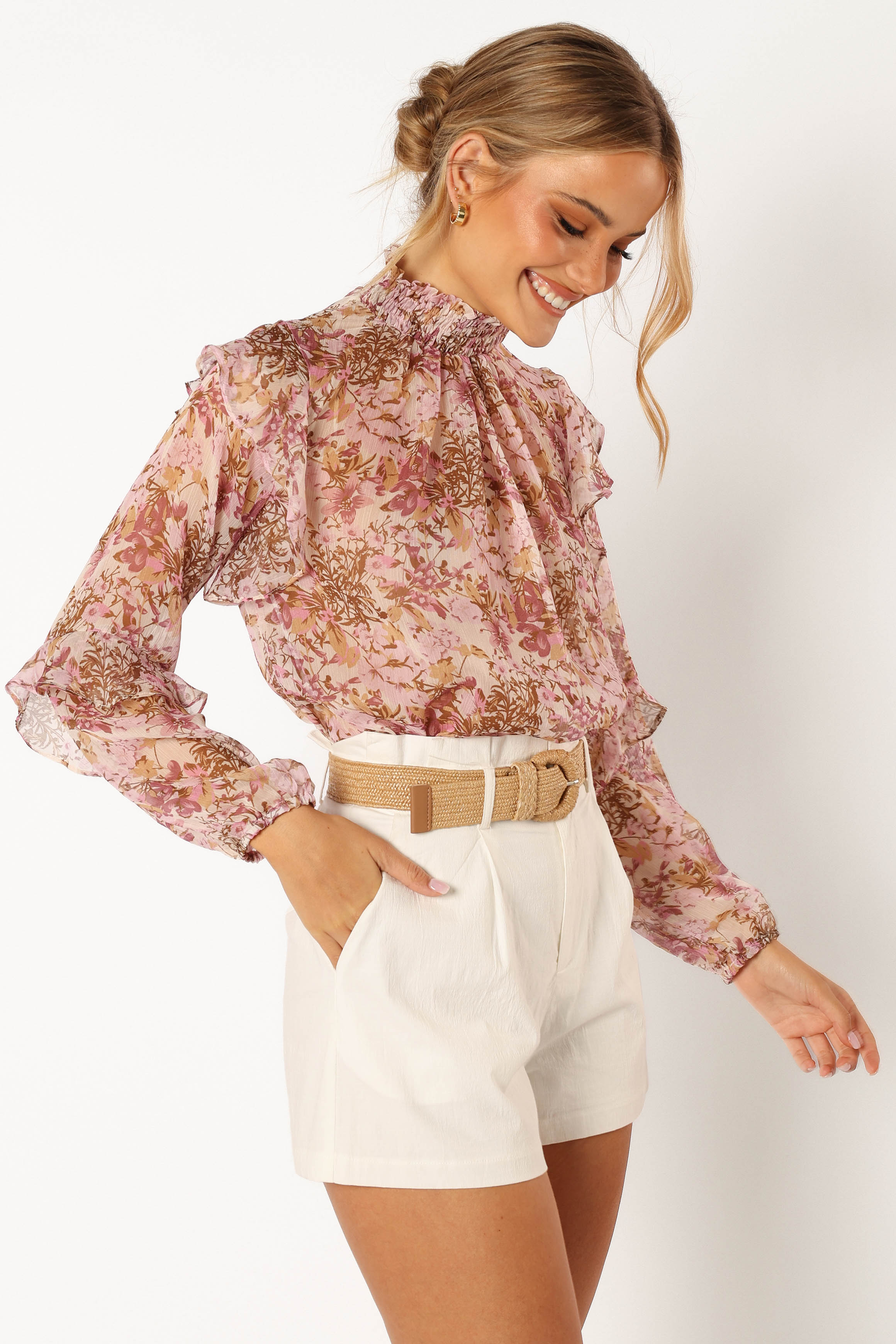 TOPS @Davian Blouse - Floral