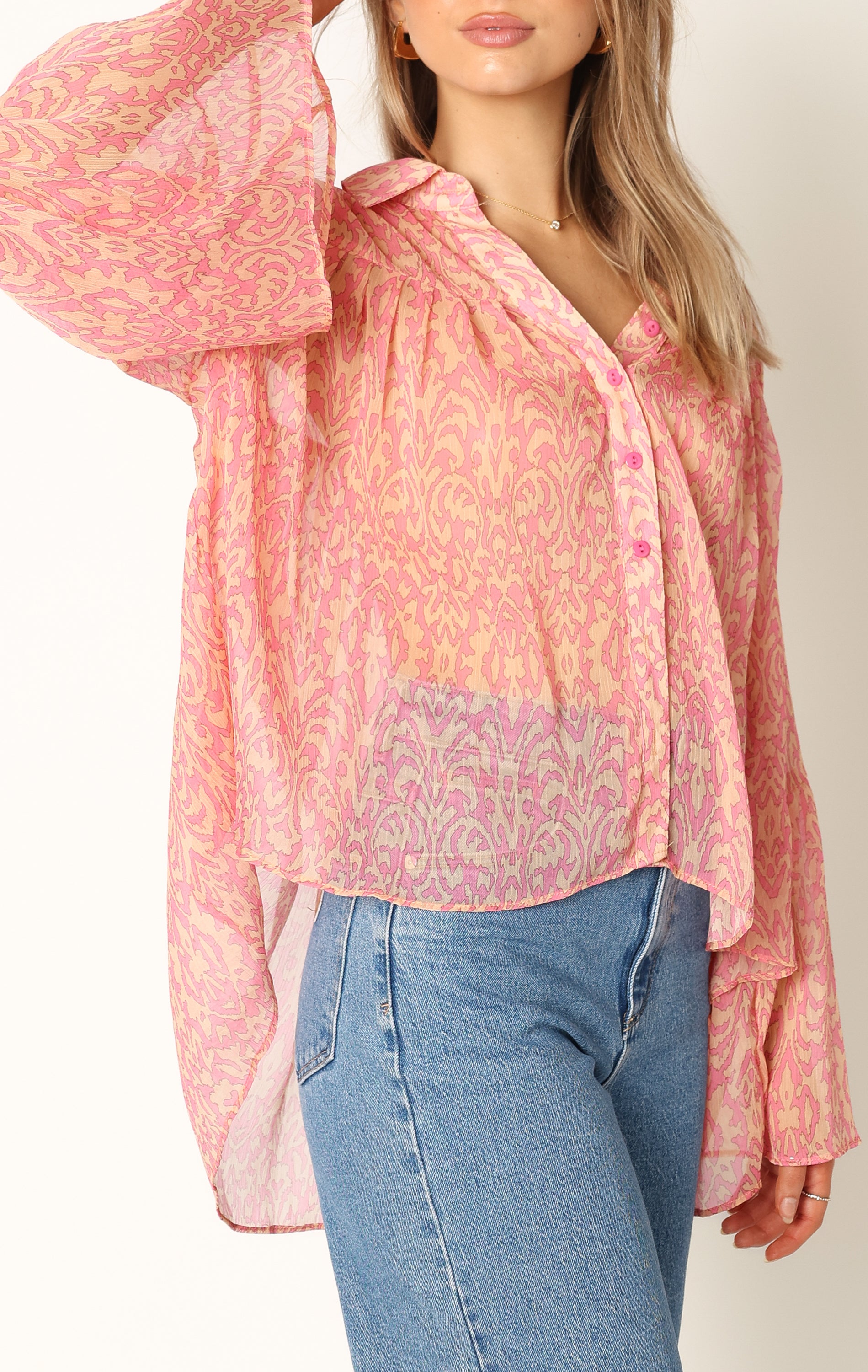 TOPS Dayton Shirt - Pink