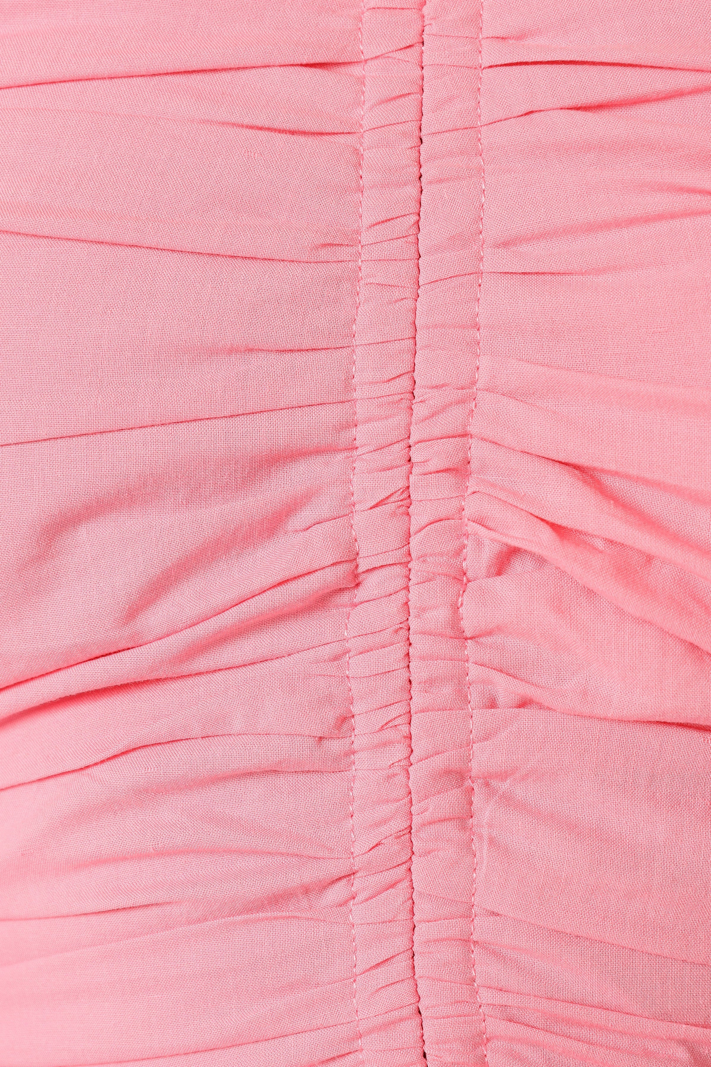 TOPS @Dede Halter Top - Pink