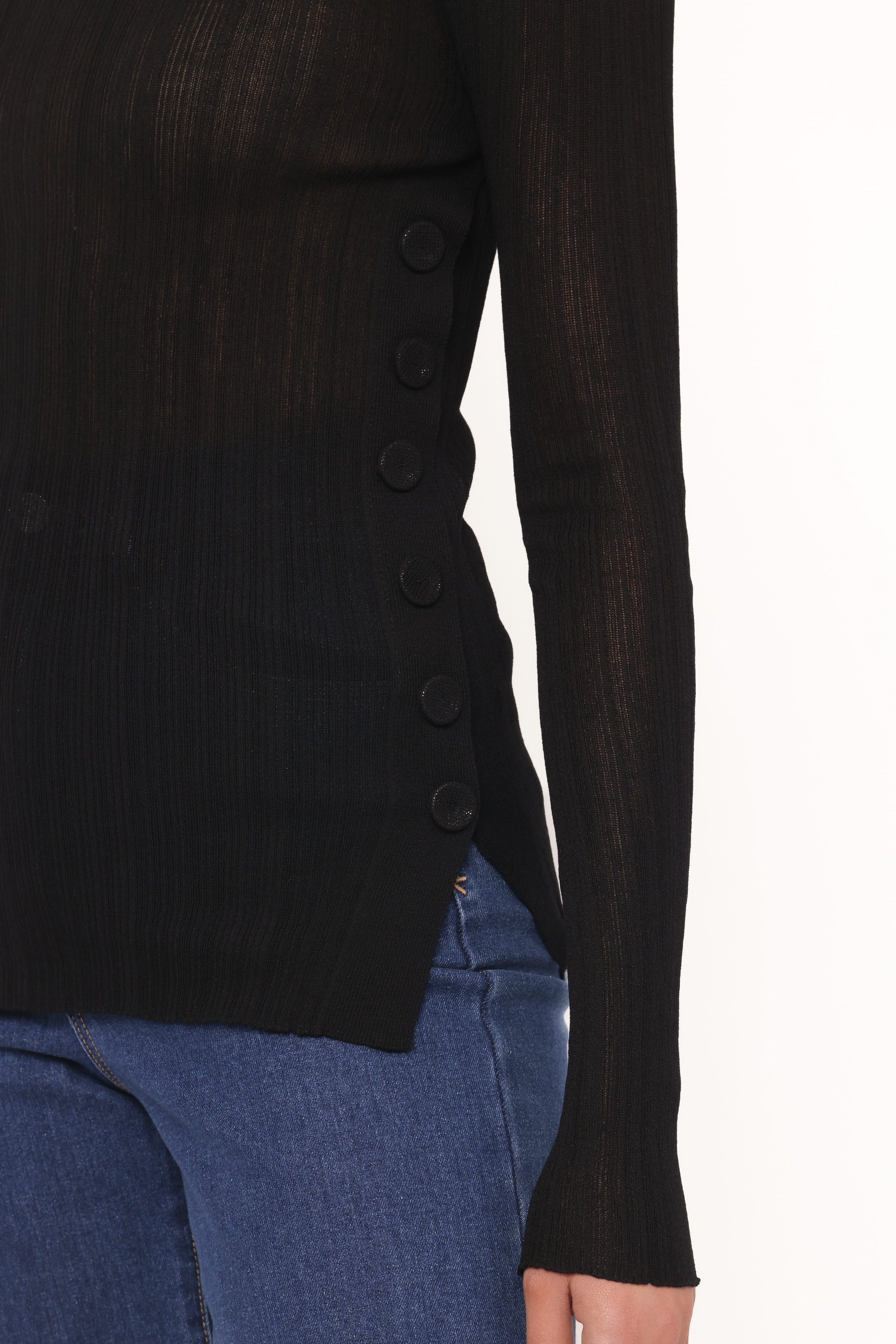 TOPS Delphine Top - Black