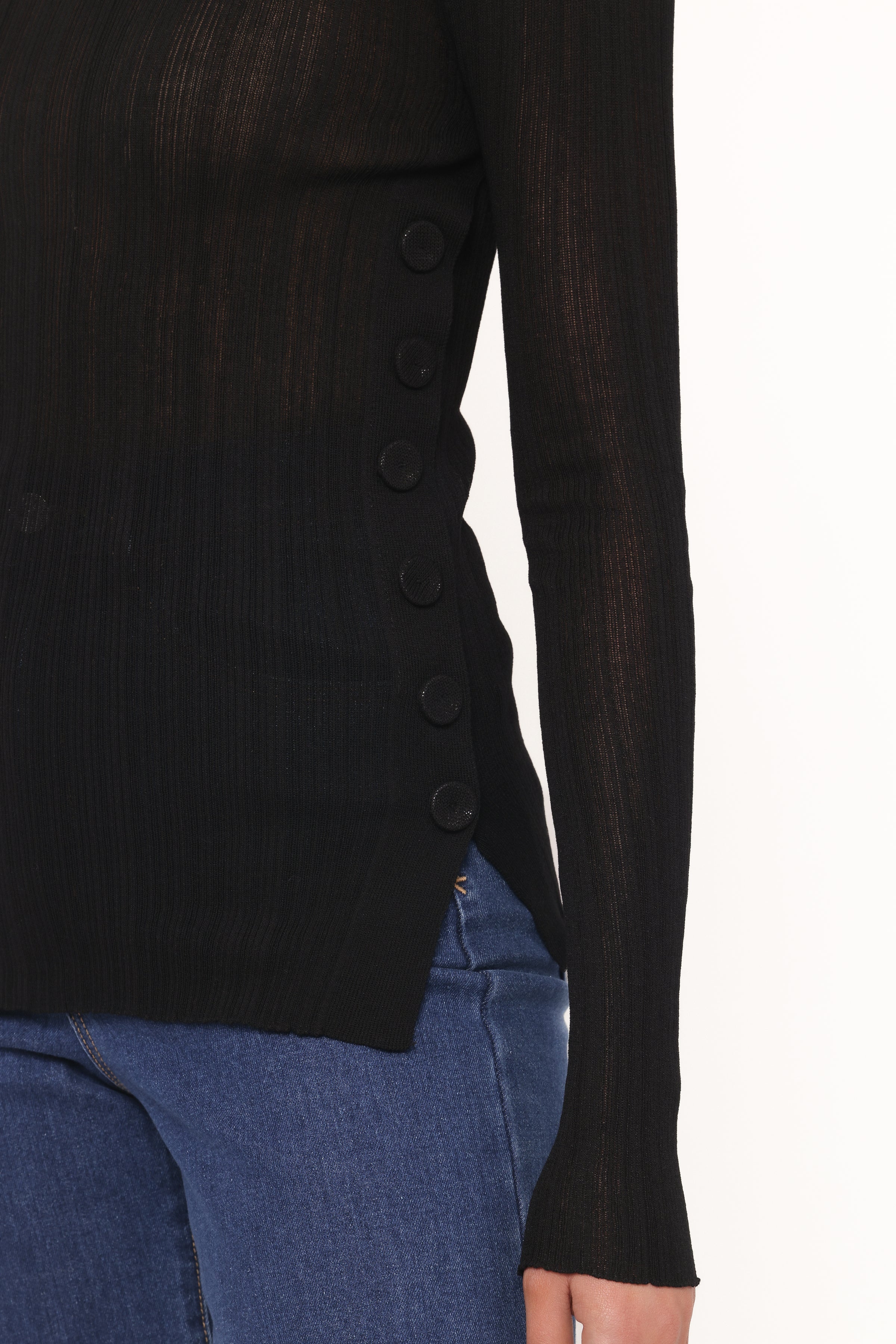 TOPS Delphine Top - Black