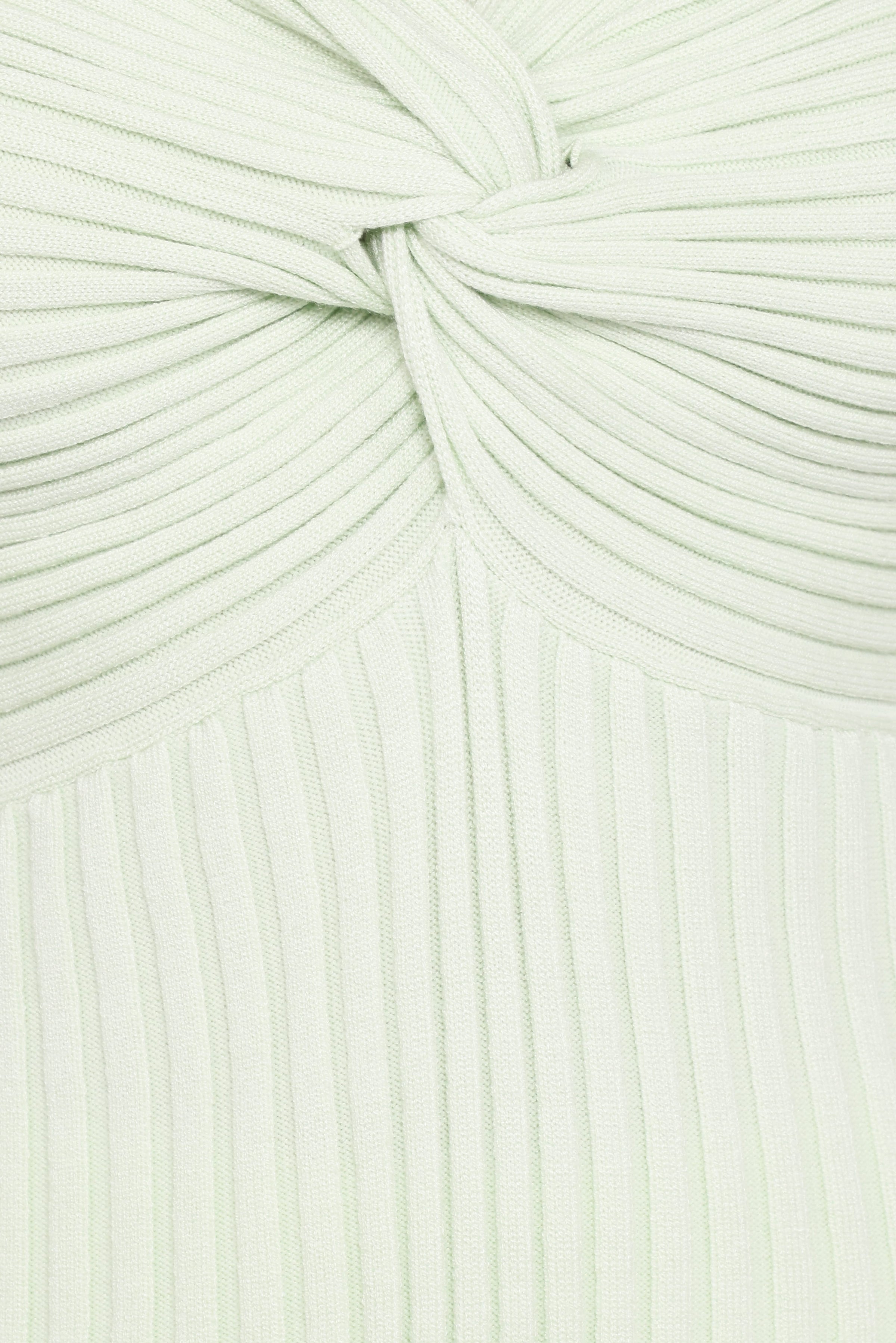 TOPS Demi Twist Detail Knit Top - Sage