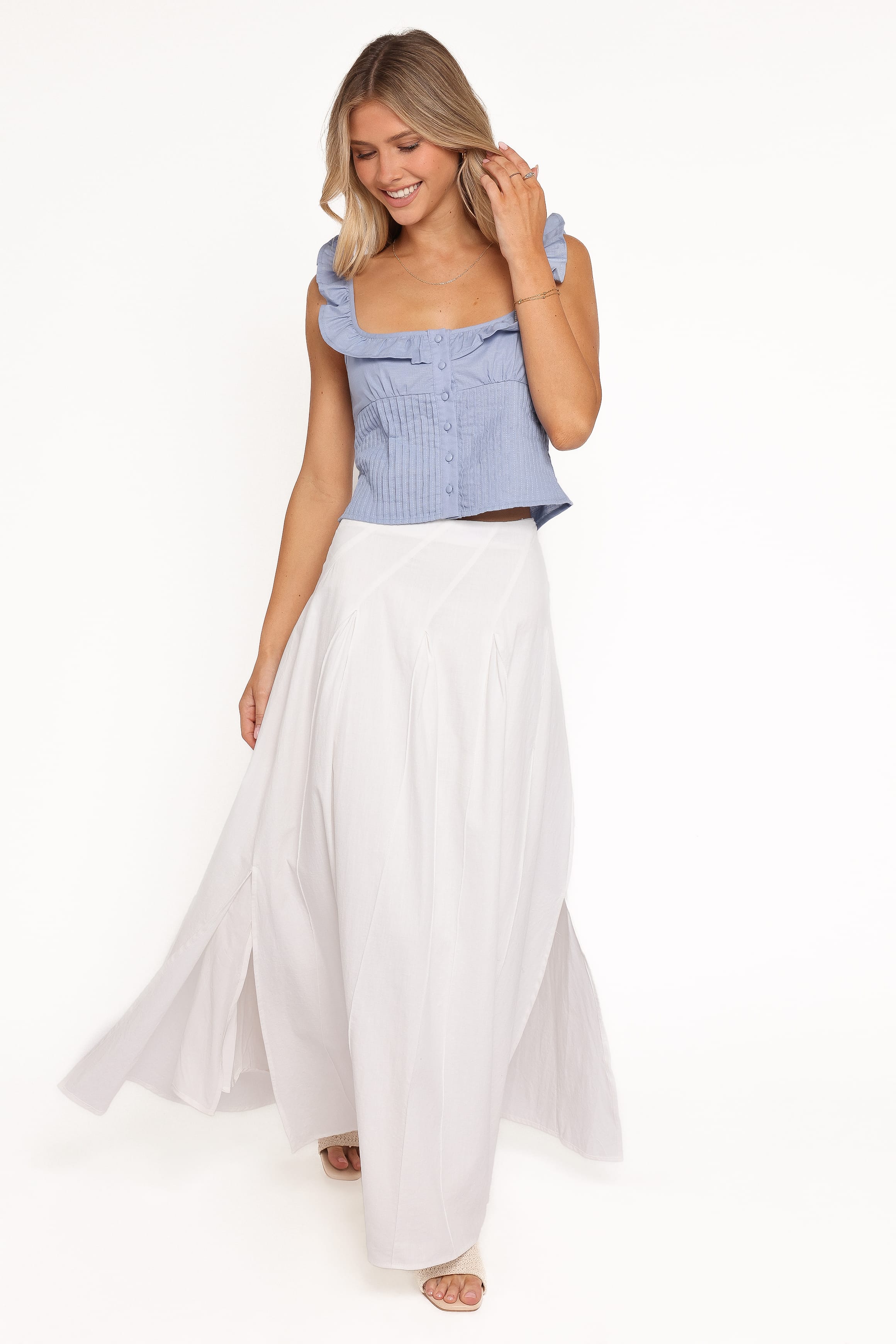 TOPS Dervla Top - Blue