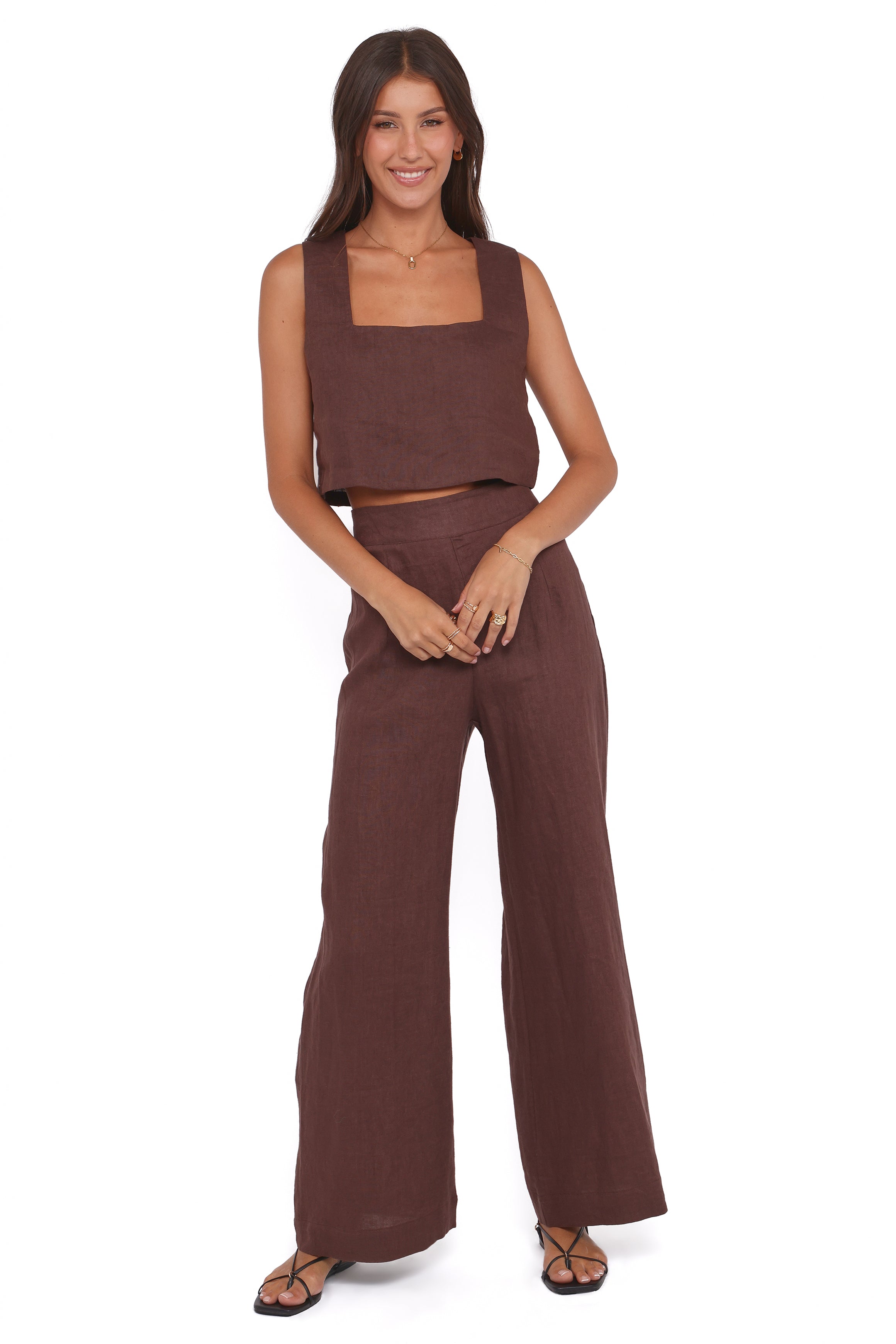 TOPS Devlin Top - Brown