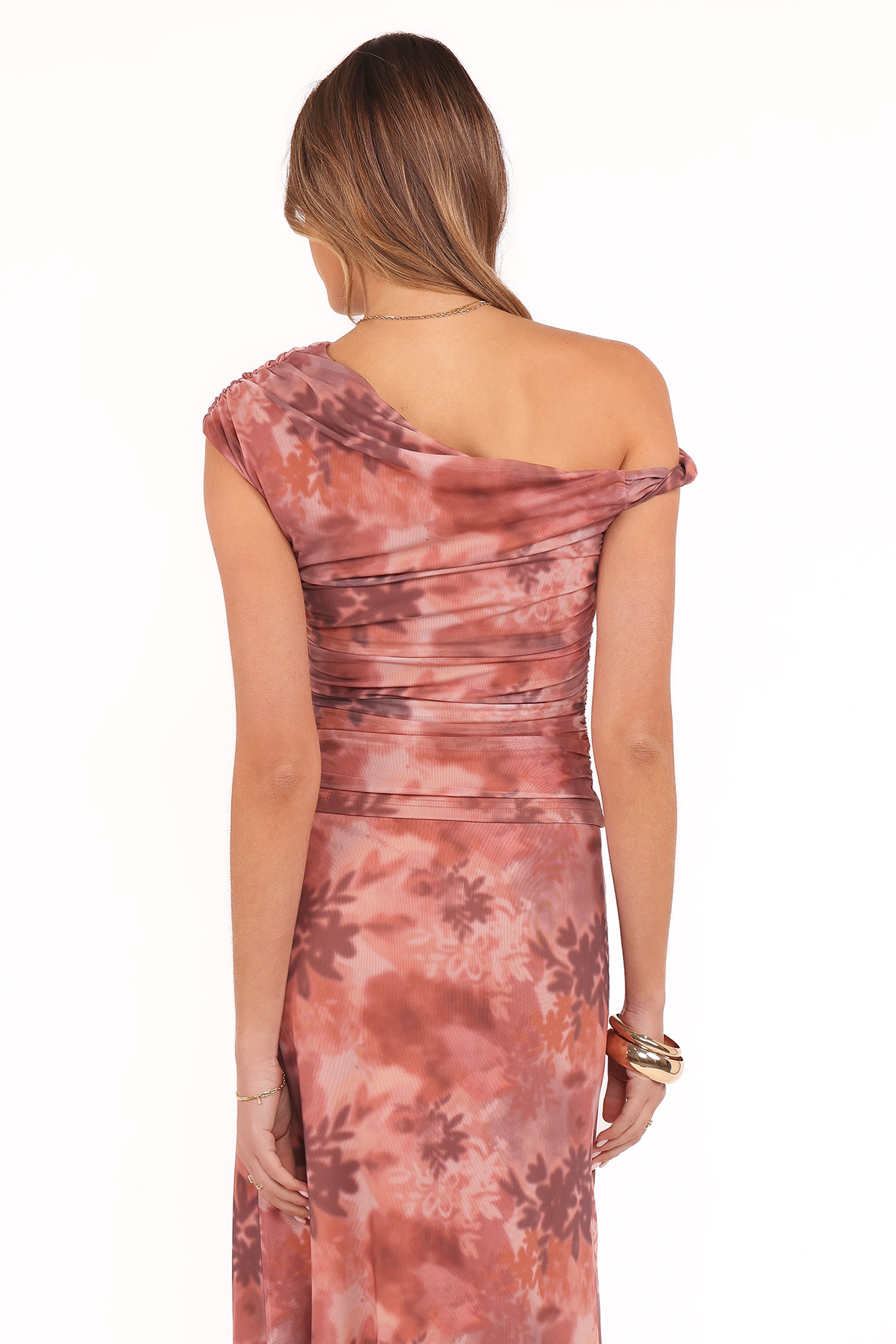 TOPS Donata Top - Blurred Botanics