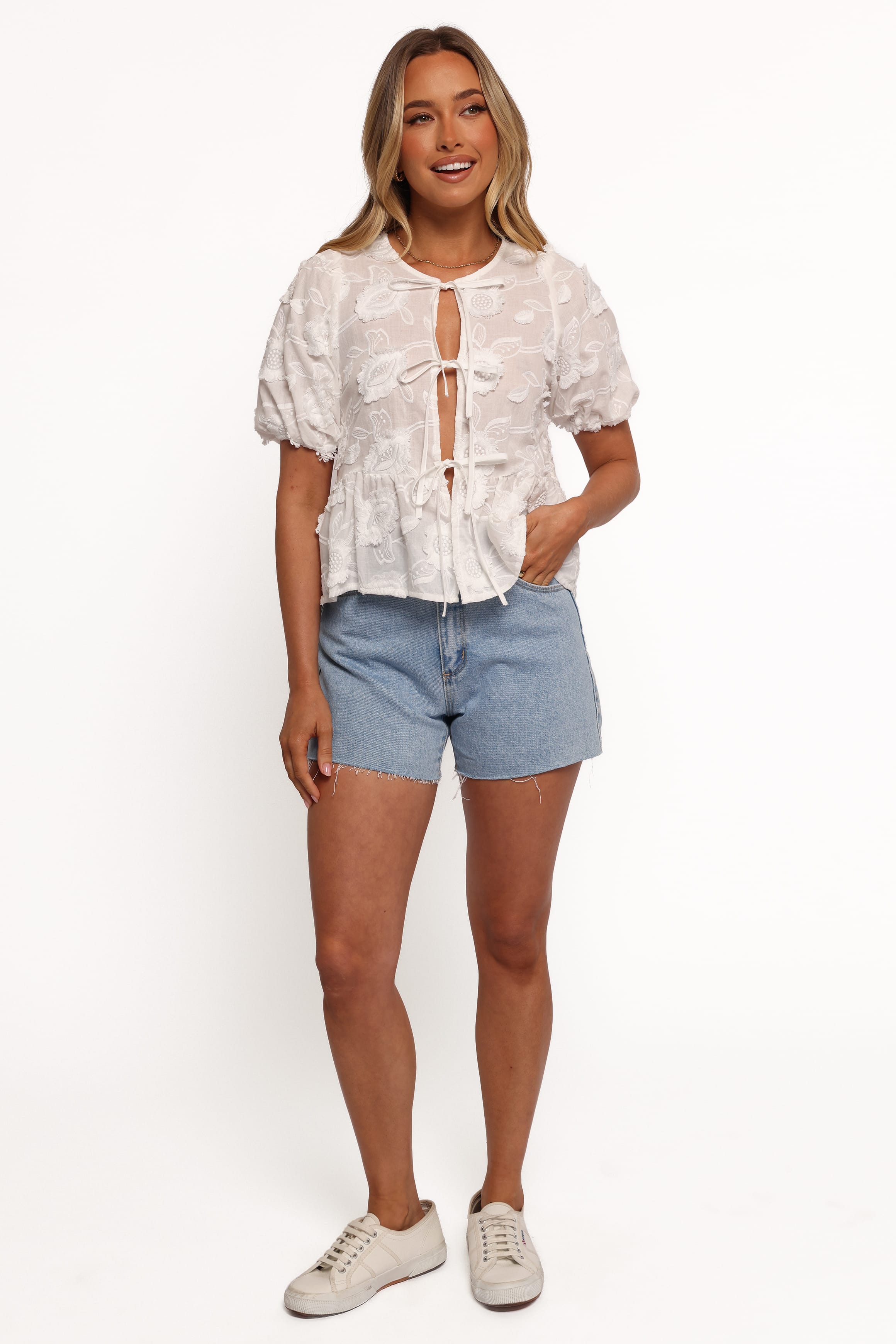 TOPS Doris Top - White