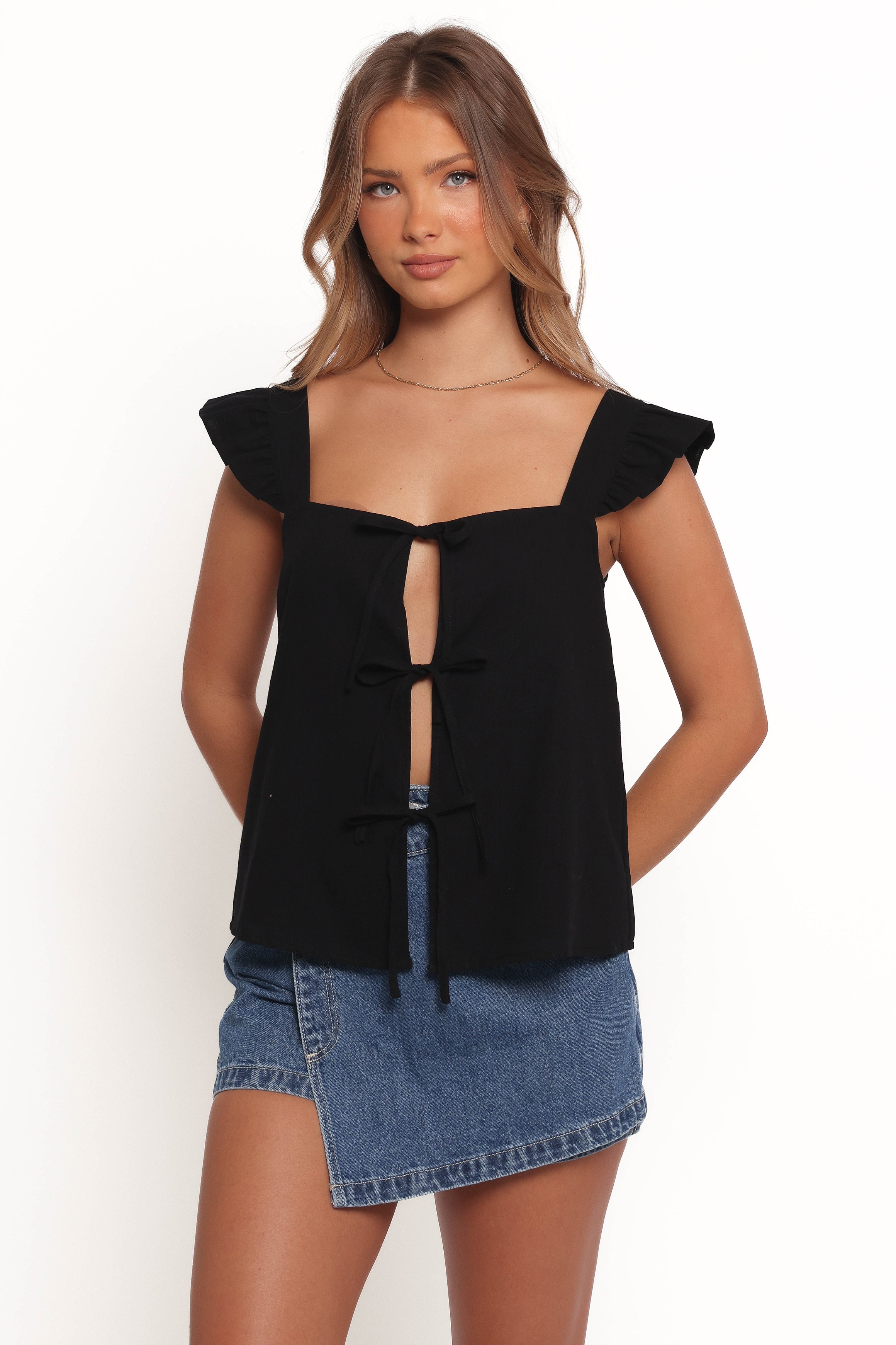 TOPS Elsie Top - Black