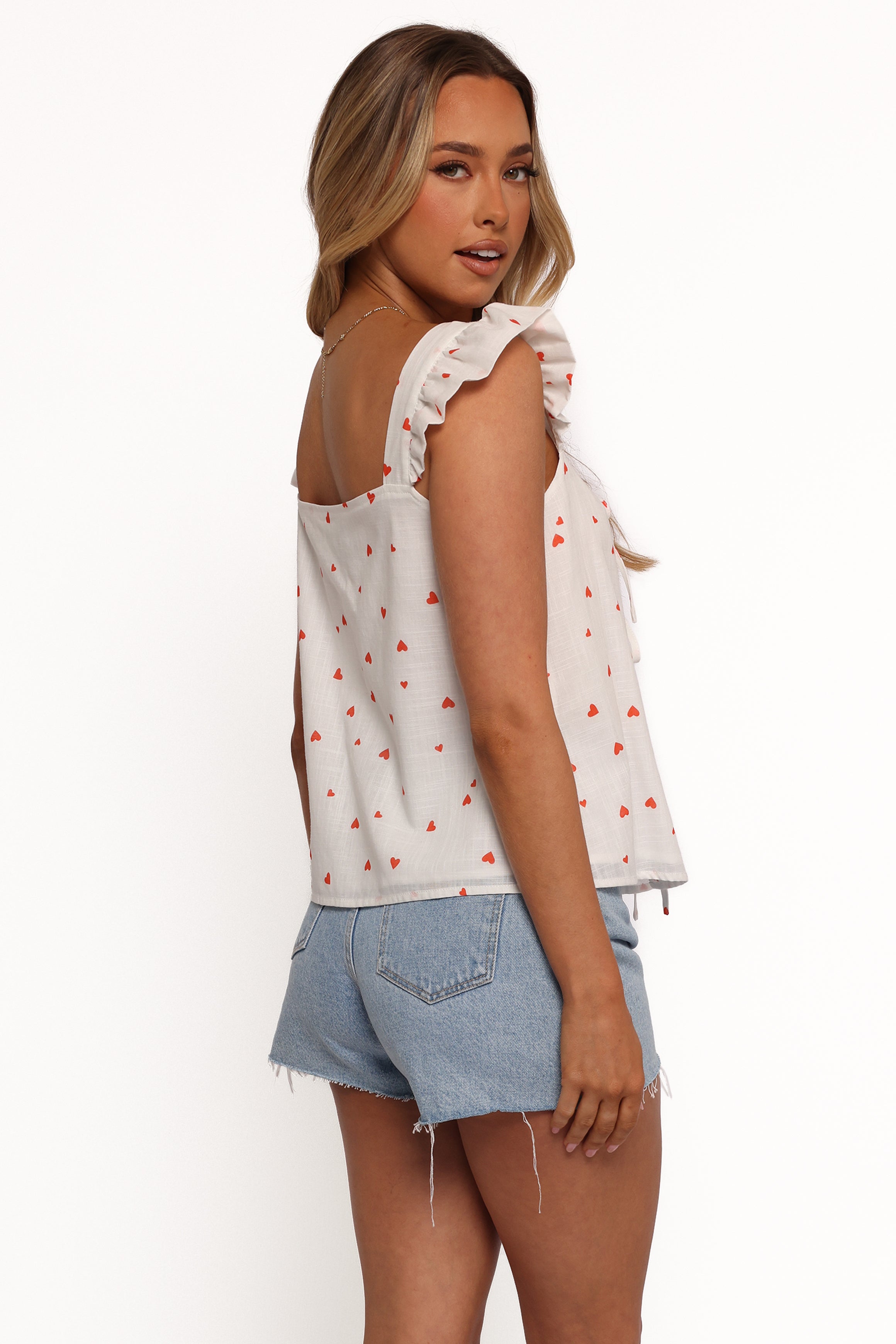 TOPS Elsie Top - Ditsy Heart
