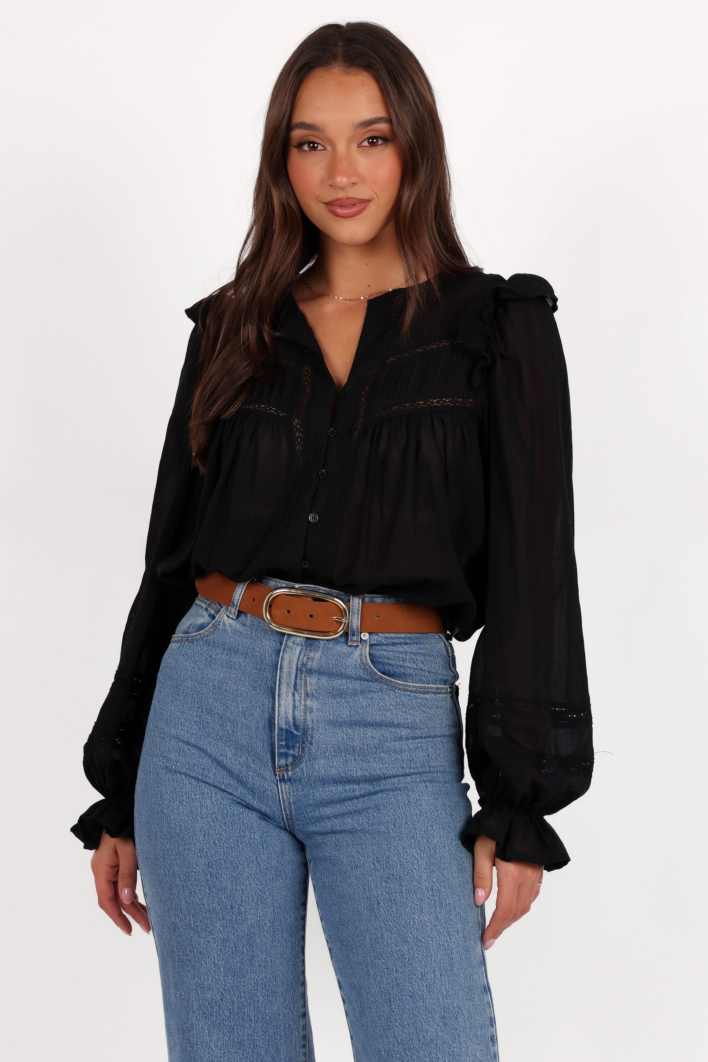 TOPS Emelia Top - Black